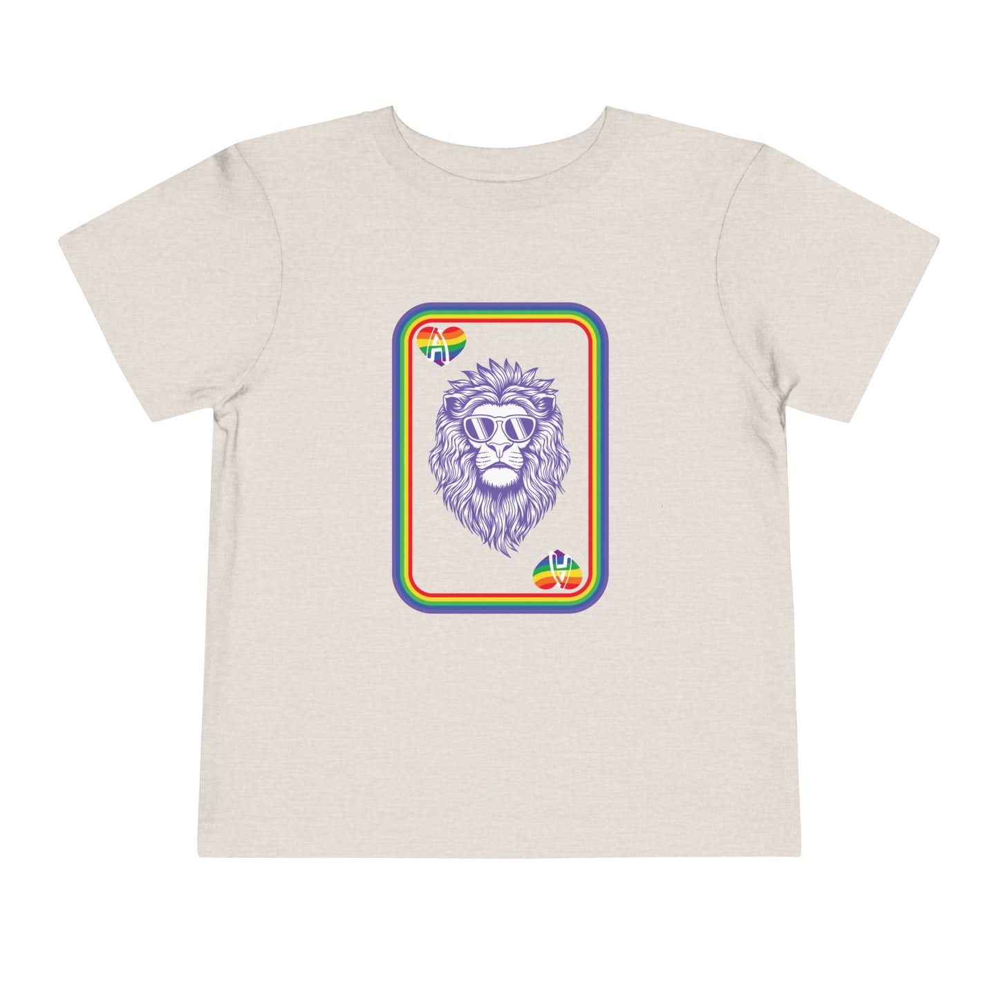 Ace of Rainbows Toddler Short Sleeve Tee