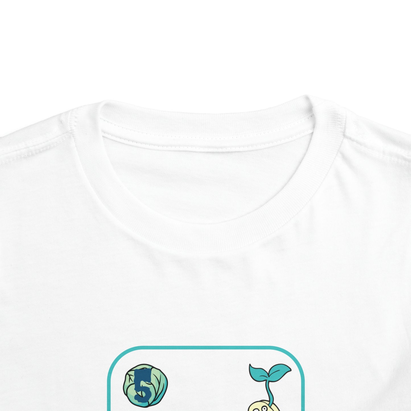 Five of Cabbages Toddler Short Sleeve Tee