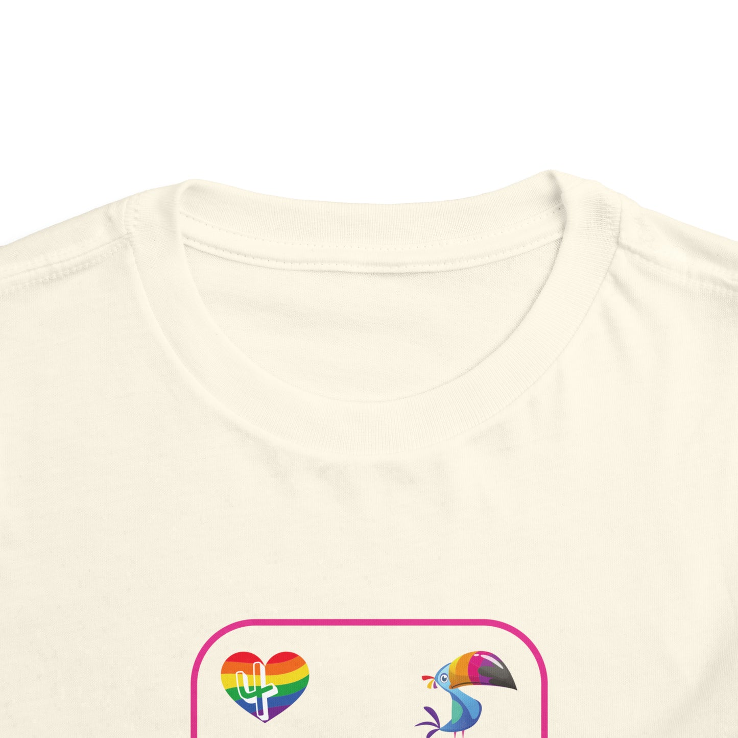 Four of Rainbows Toddler Short Sleeve Tee