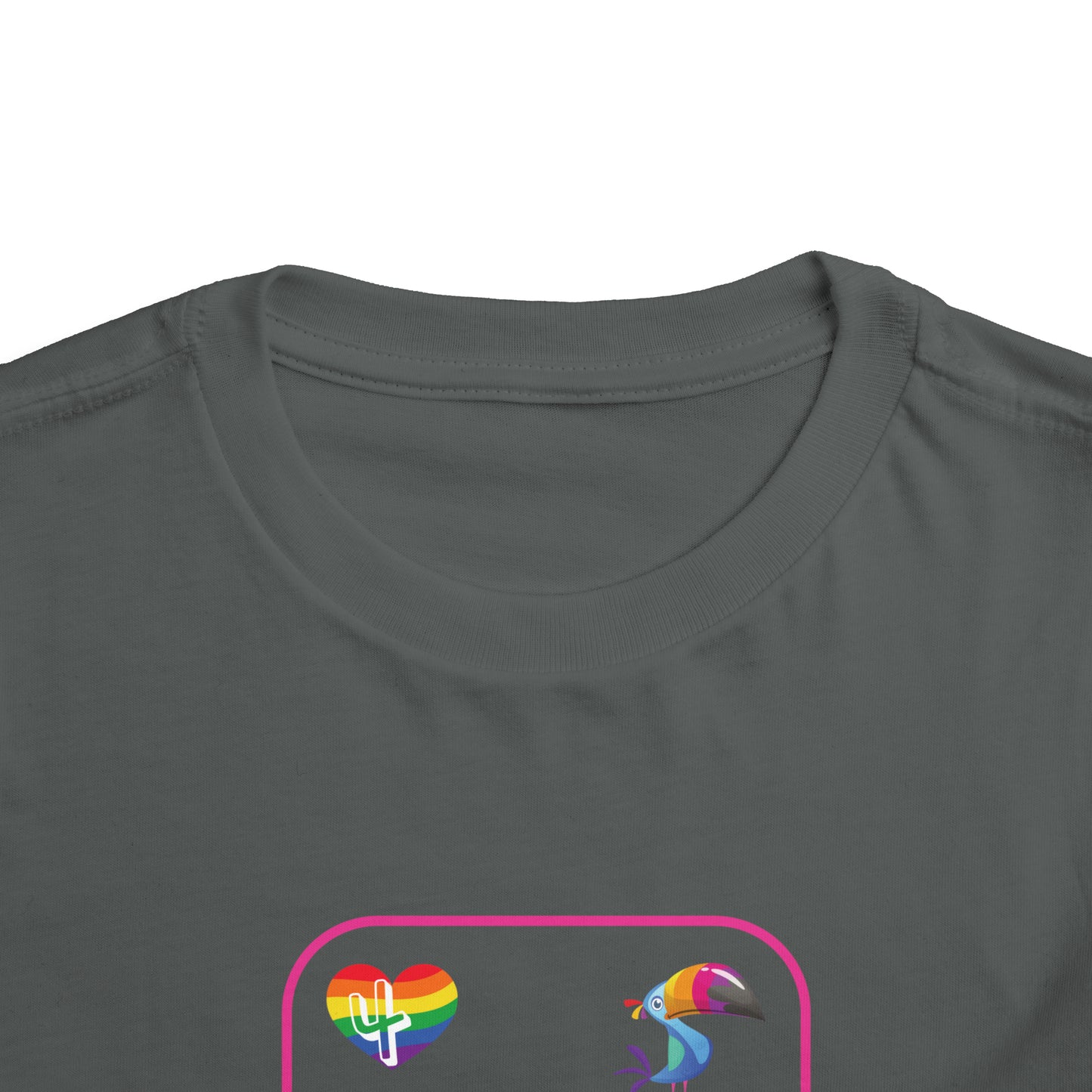 Four of Rainbows Toddler Short Sleeve Tee
