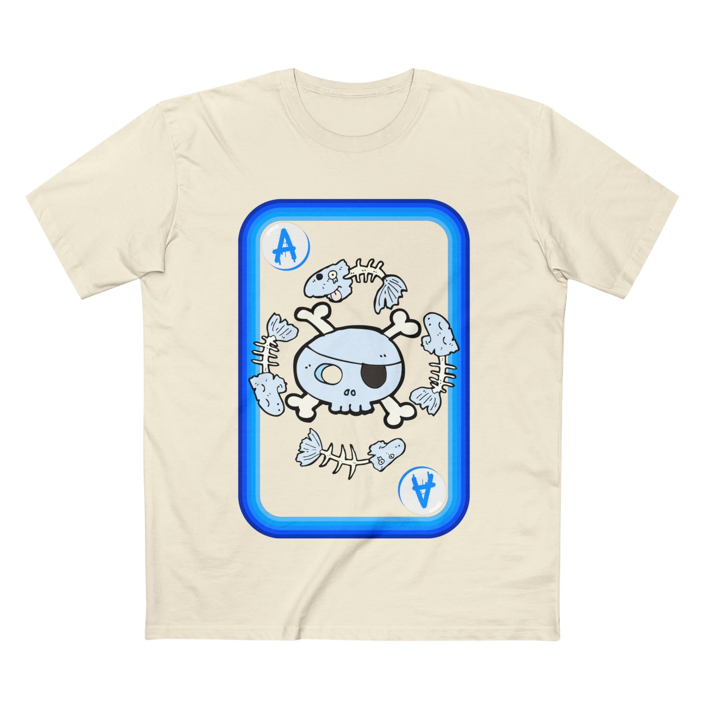Ace of Fishes、メンズ定番Tシャツ