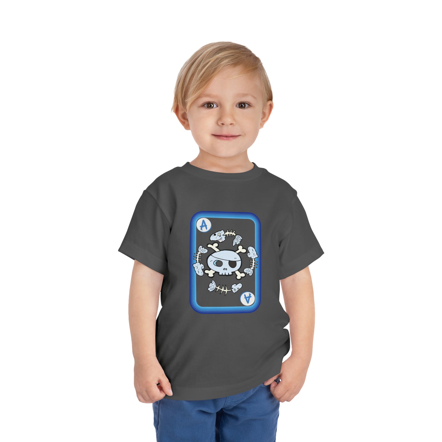 Ace of Fishes Toddler Short Sleeve Tee