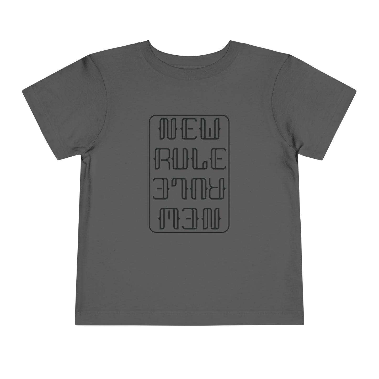 New Rule B&W Toddler Short Sleeve Tee