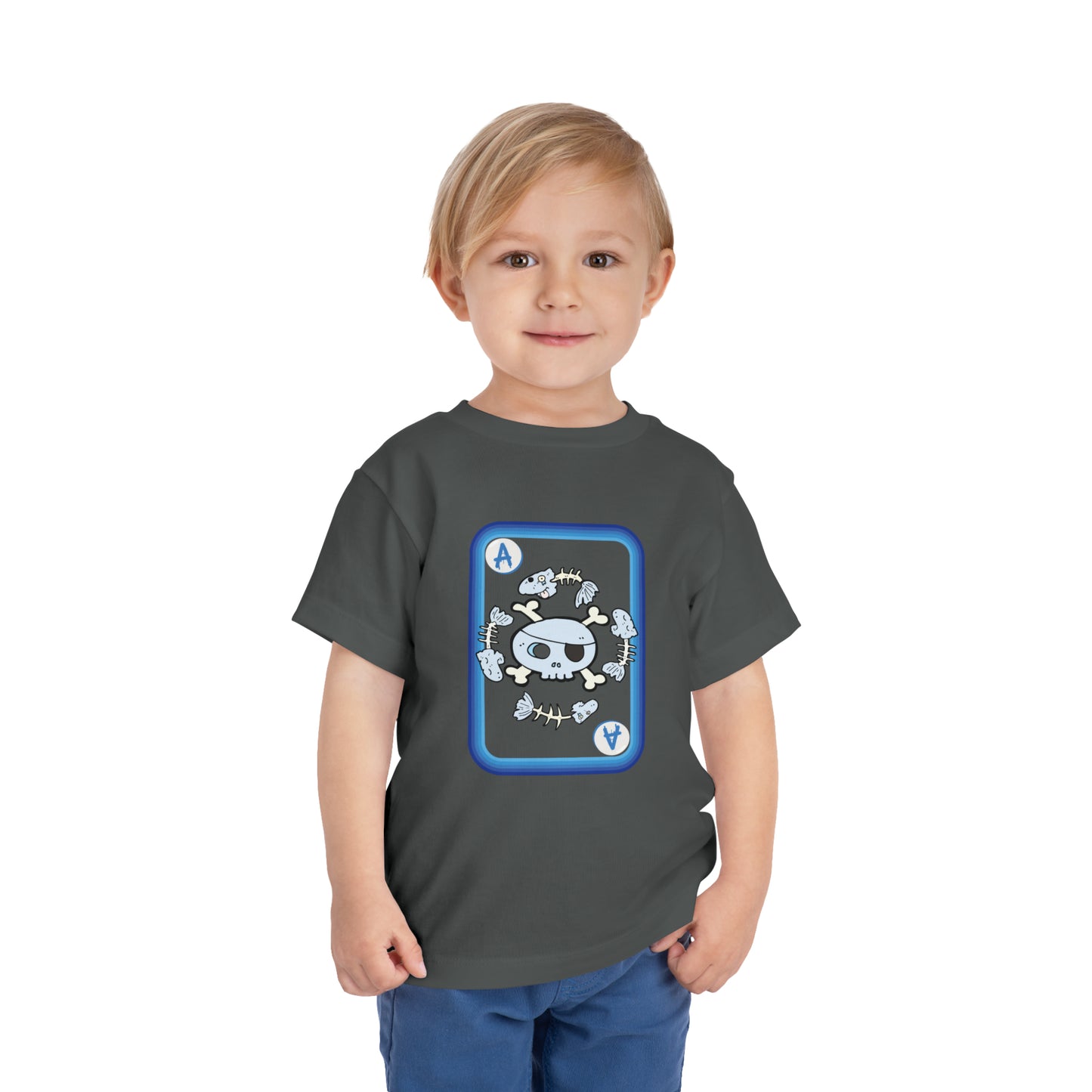 Ace of Fishes Toddler Short Sleeve Tee