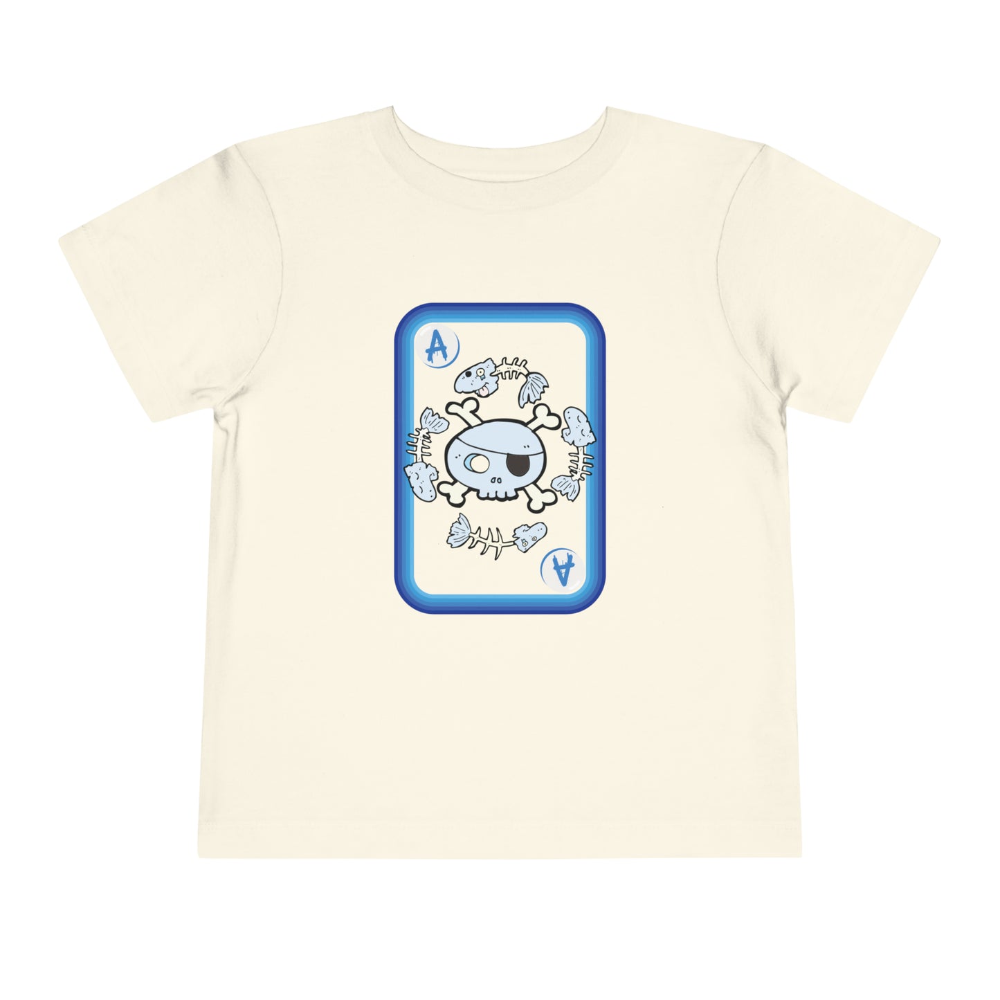 Ace of Fishes Toddler Short Sleeve Tee