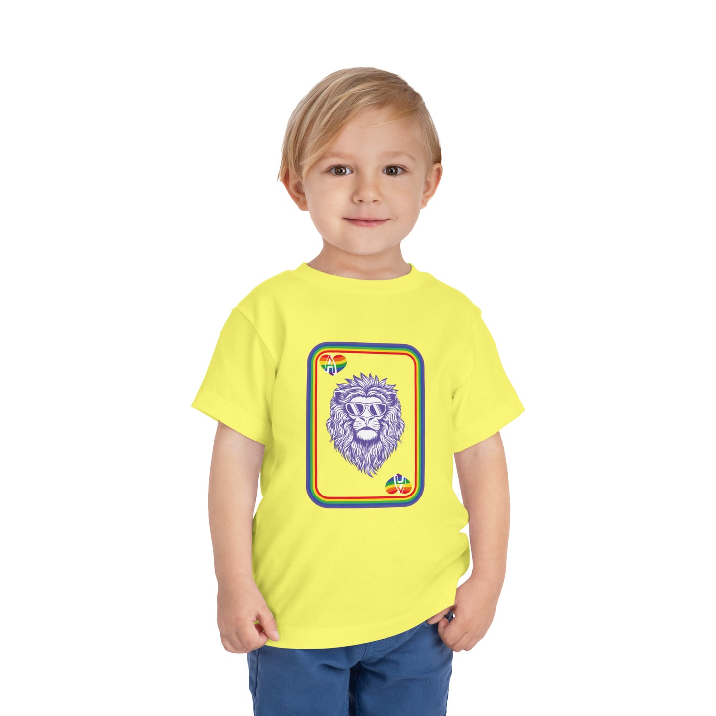 Ace of Rainbows Toddler Short Sleeve Tee