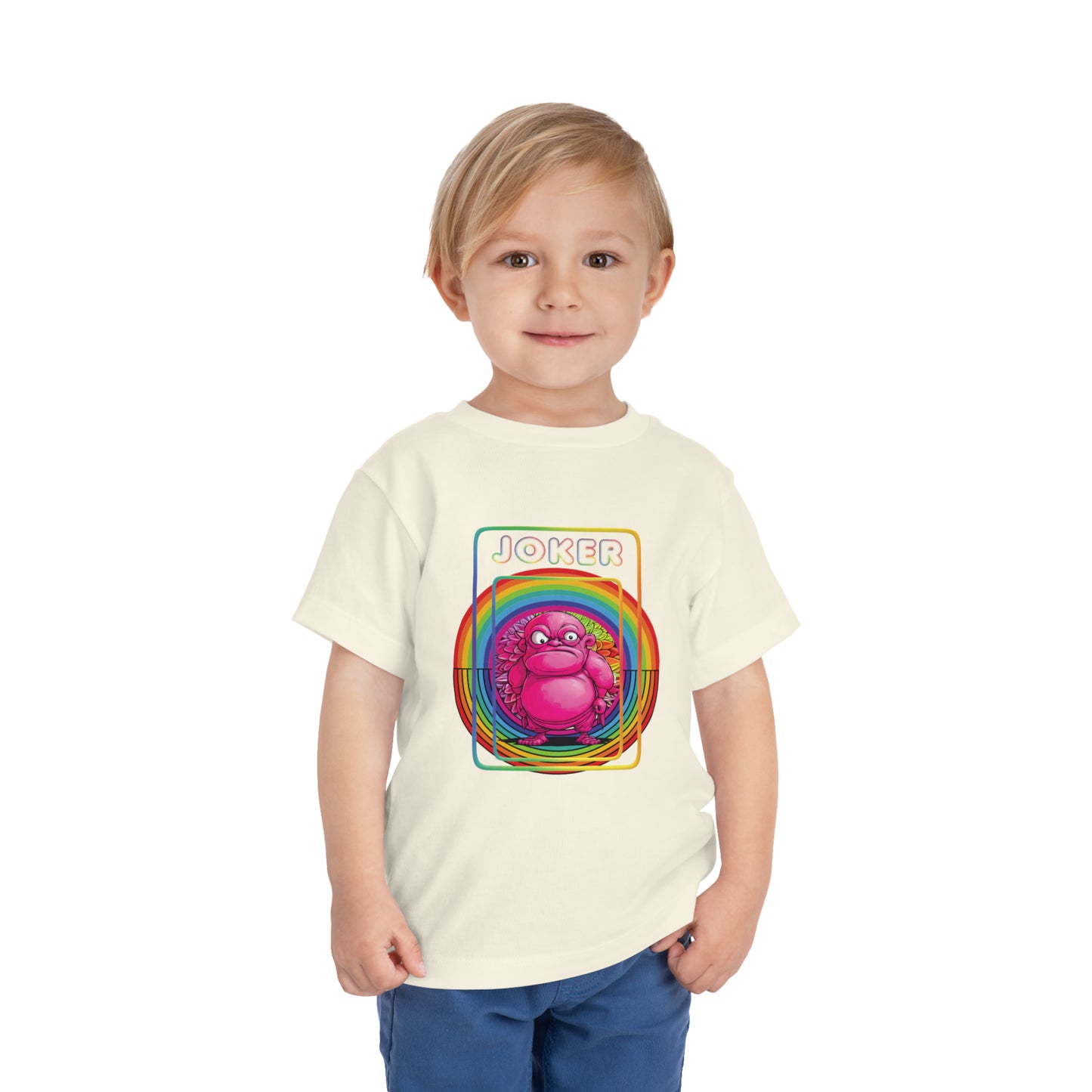 Grumpy Budda Joker Toddler Short Sleeve Tee