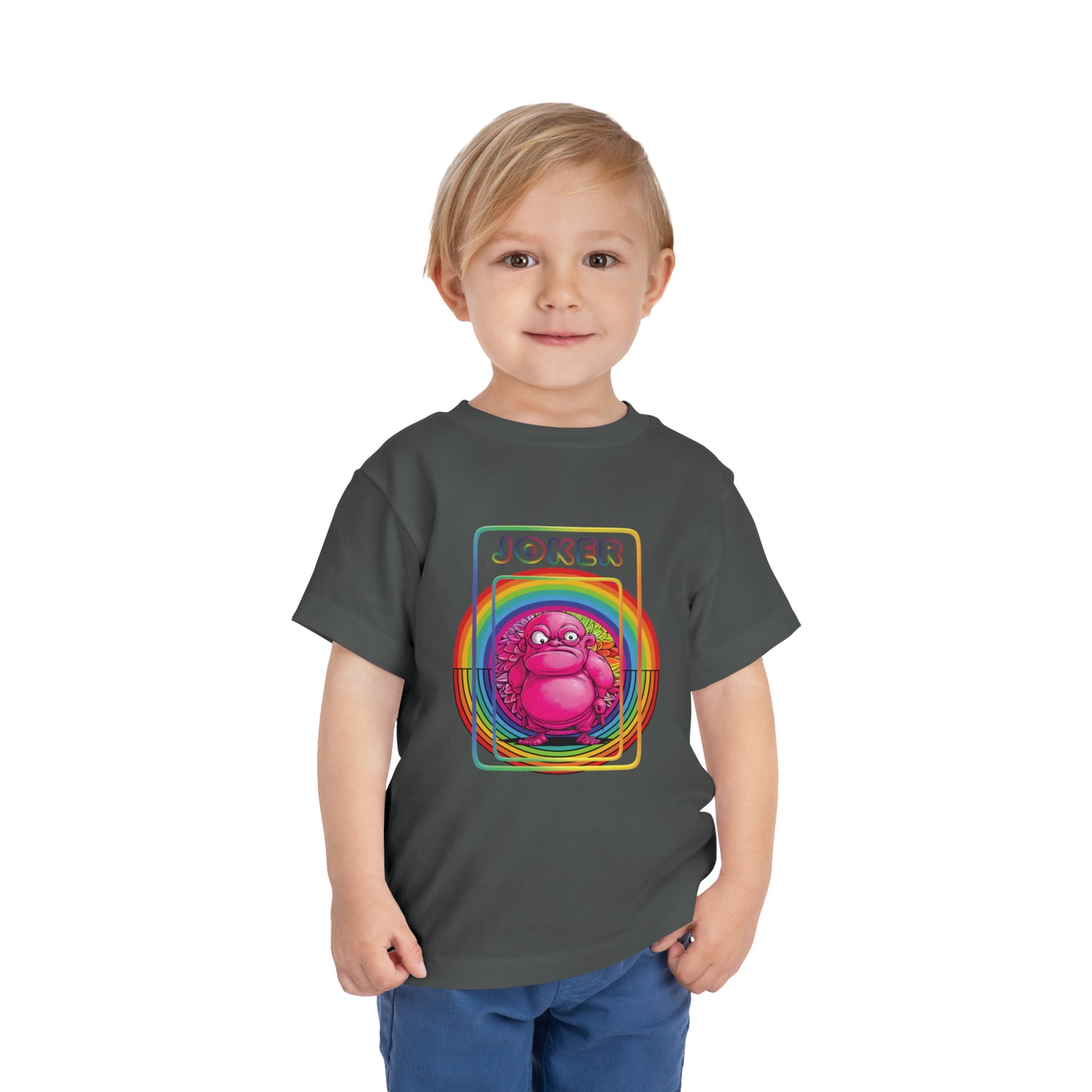 Grumpy Budda Joker Toddler Short Sleeve Tee