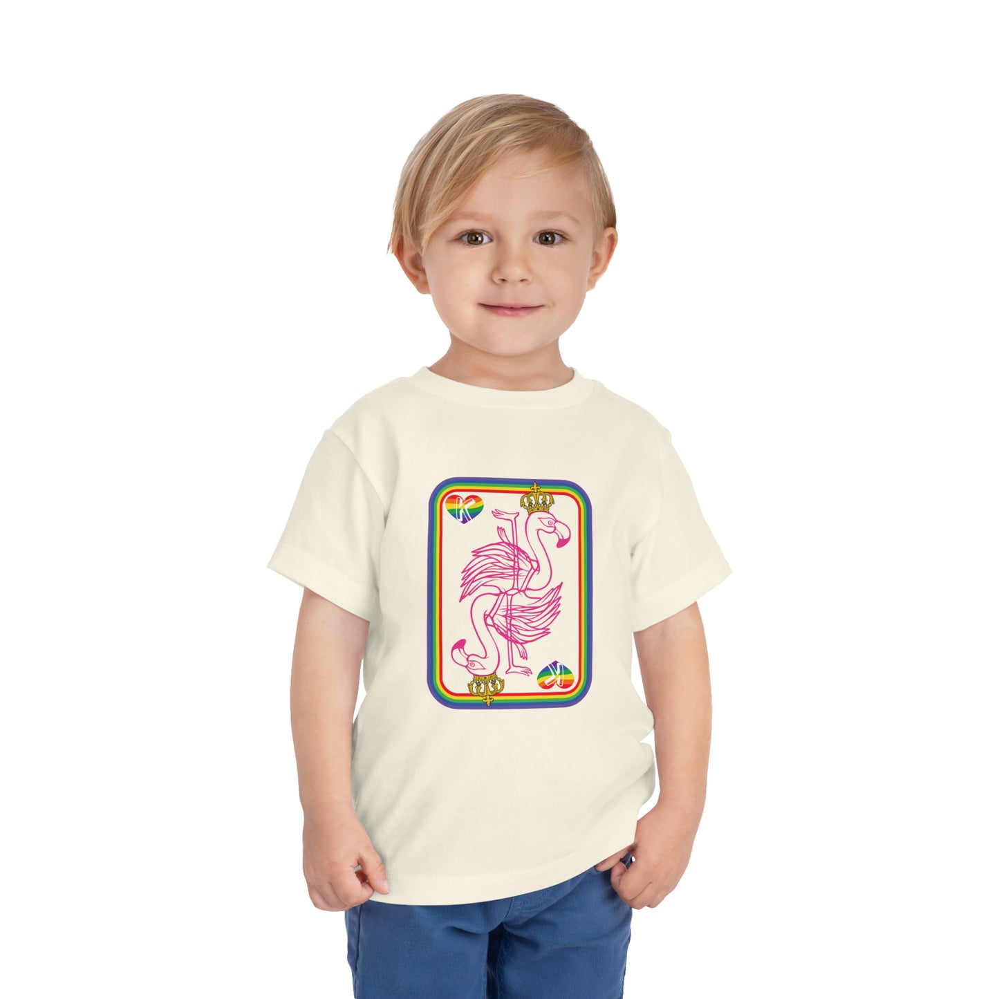 King of Rainbows Toddler Short Sleeve Tee