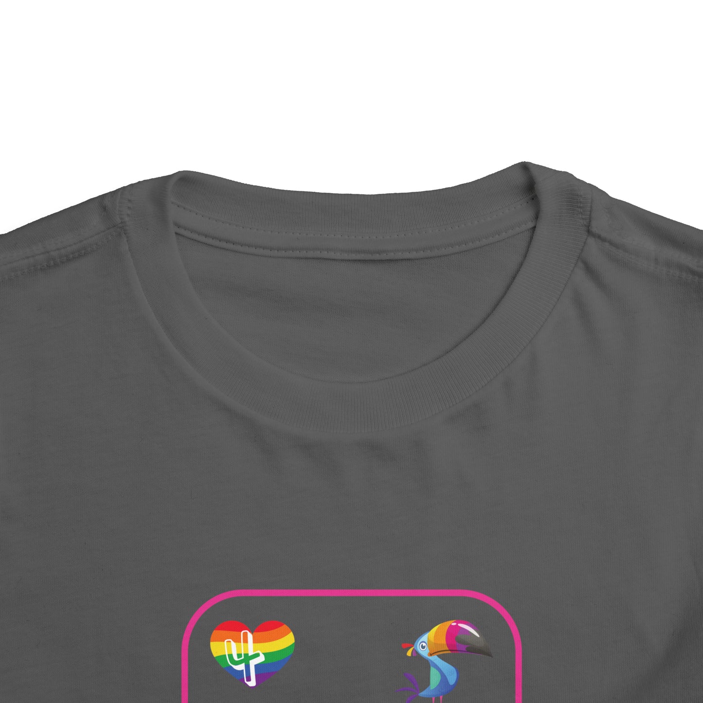 Four of Rainbows Toddler Short Sleeve Tee