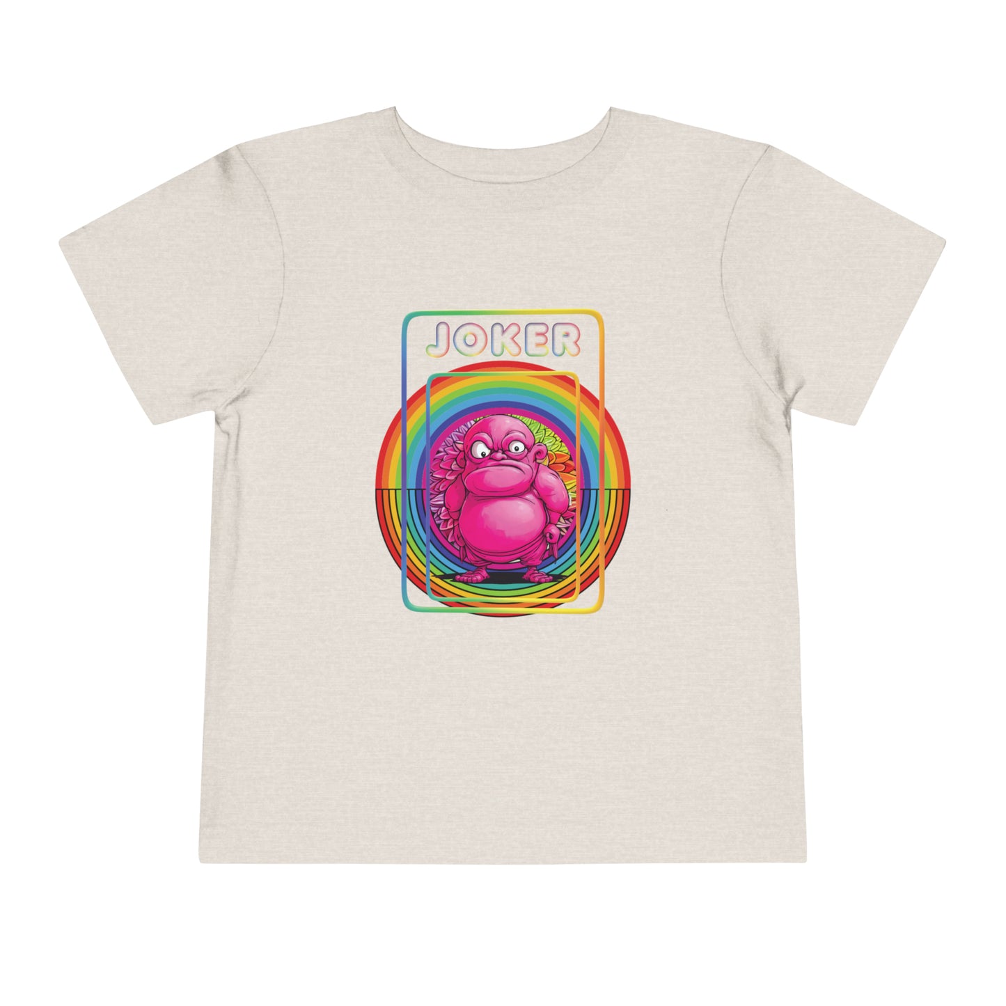 Grumpy Budda Joker Toddler Short Sleeve Tee