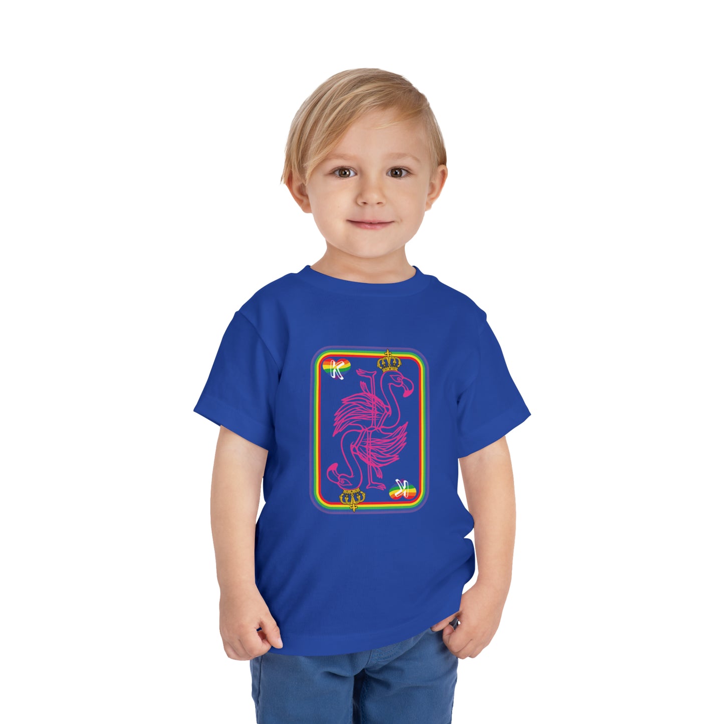 King of Rainbows Toddler Short Sleeve Tee