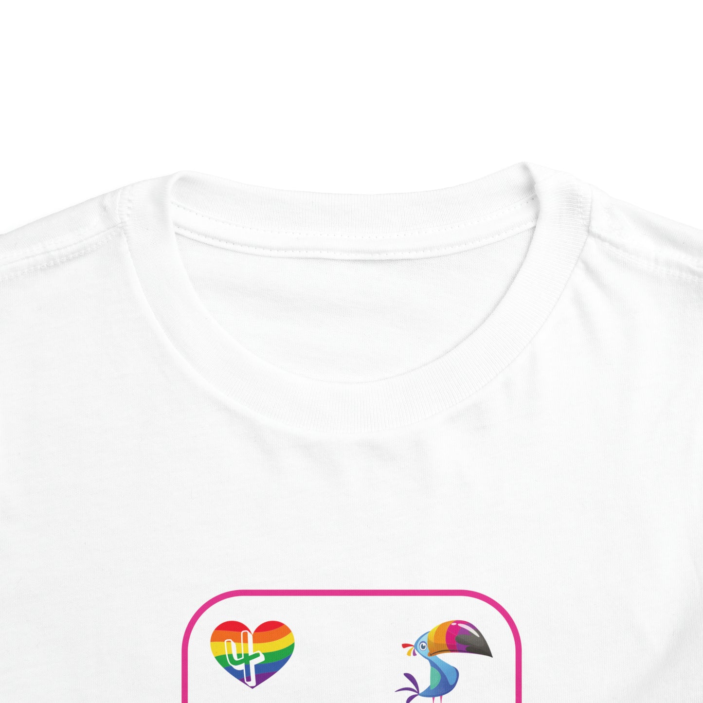 Four of Rainbows Toddler Short Sleeve Tee