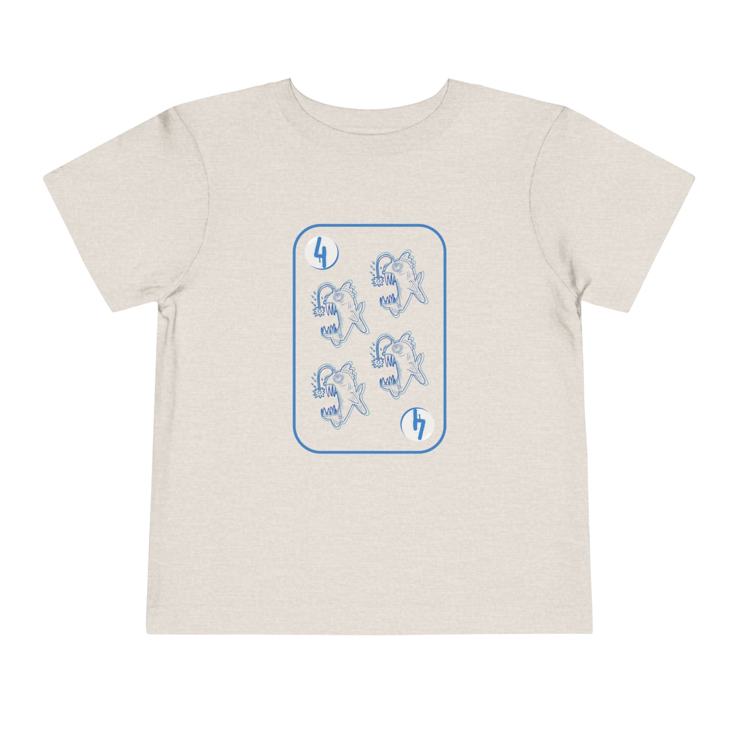 Four of Fishes Toddler Short Sleeve Tee