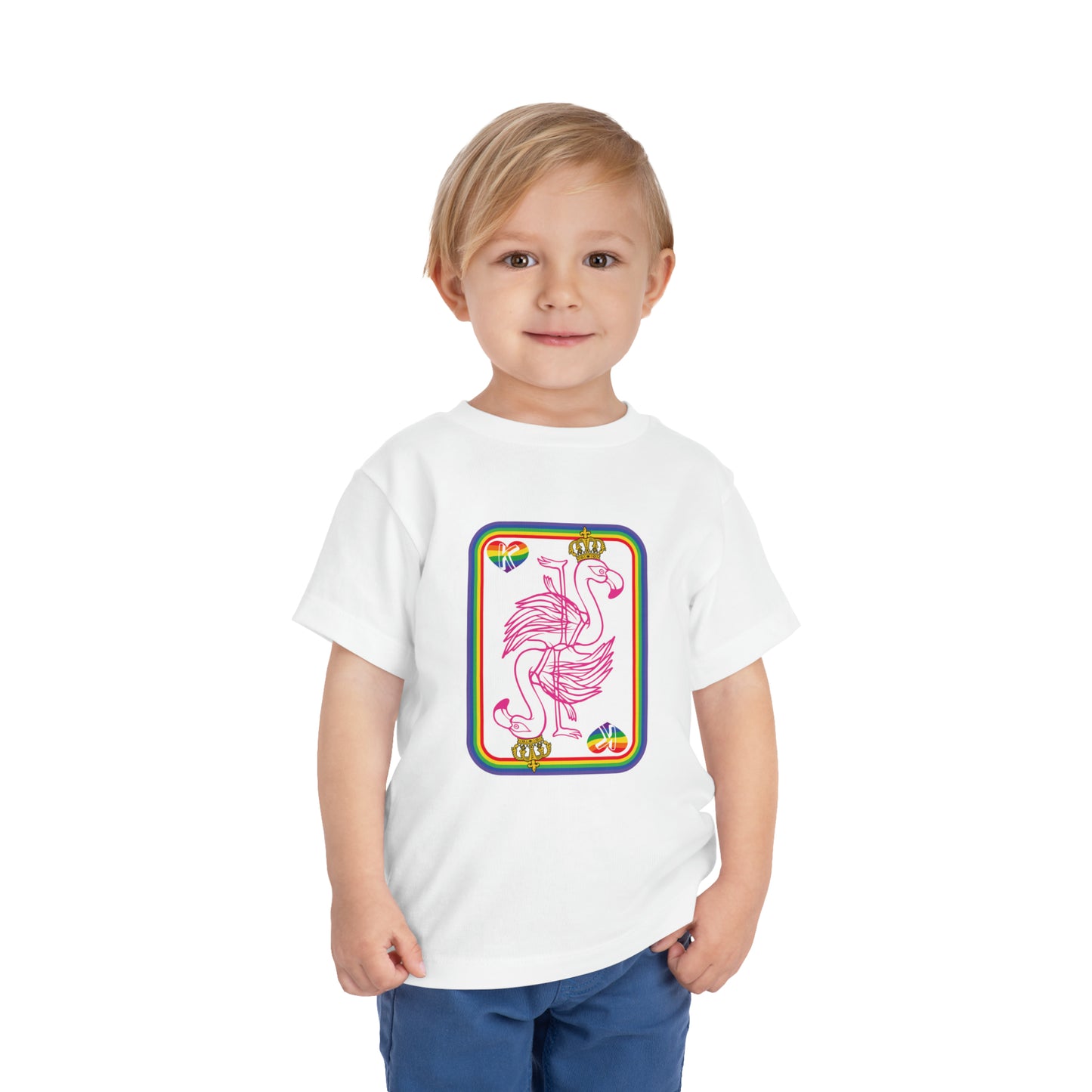 King of Rainbows Toddler Short Sleeve Tee