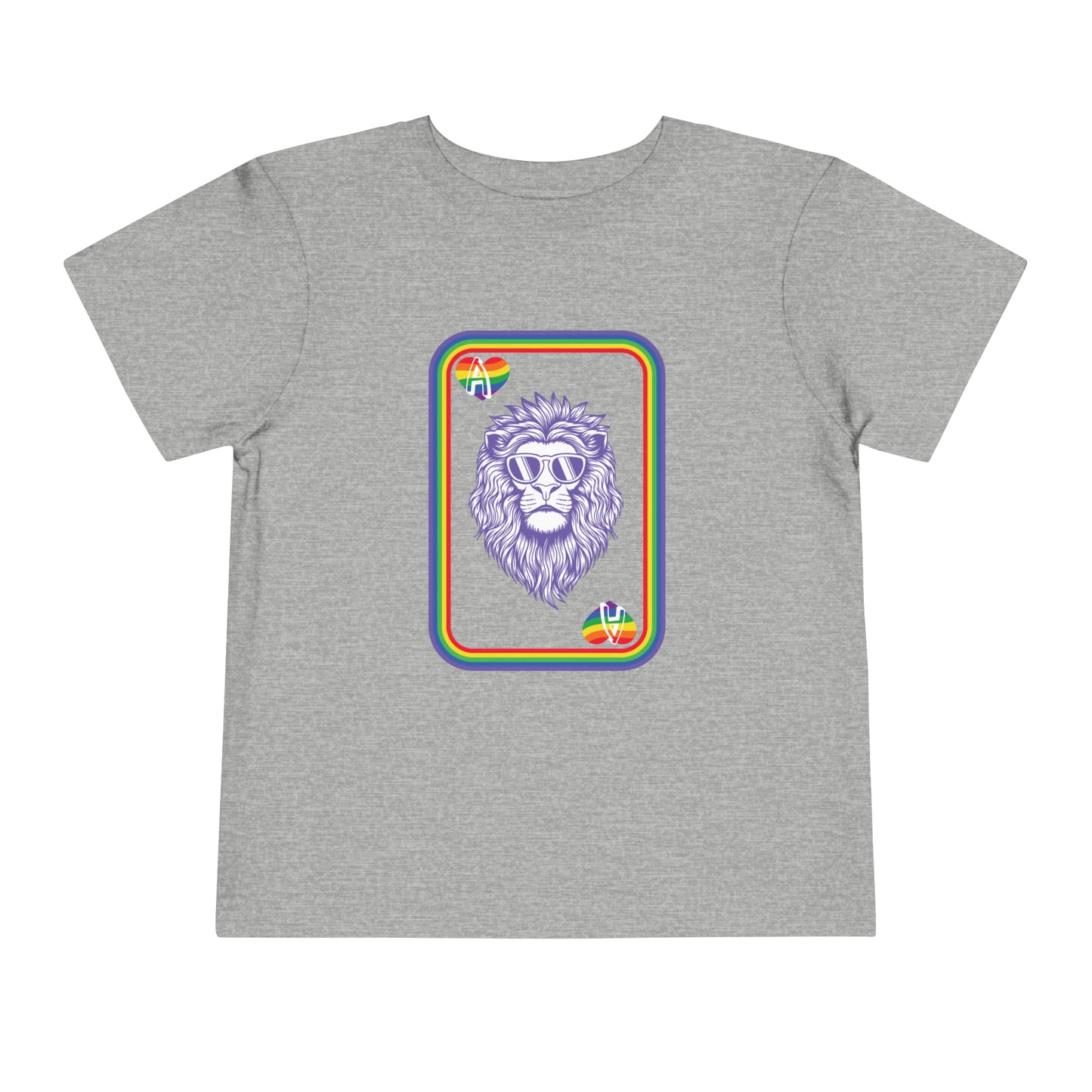 Ace of Rainbows Toddler Short Sleeve Tee