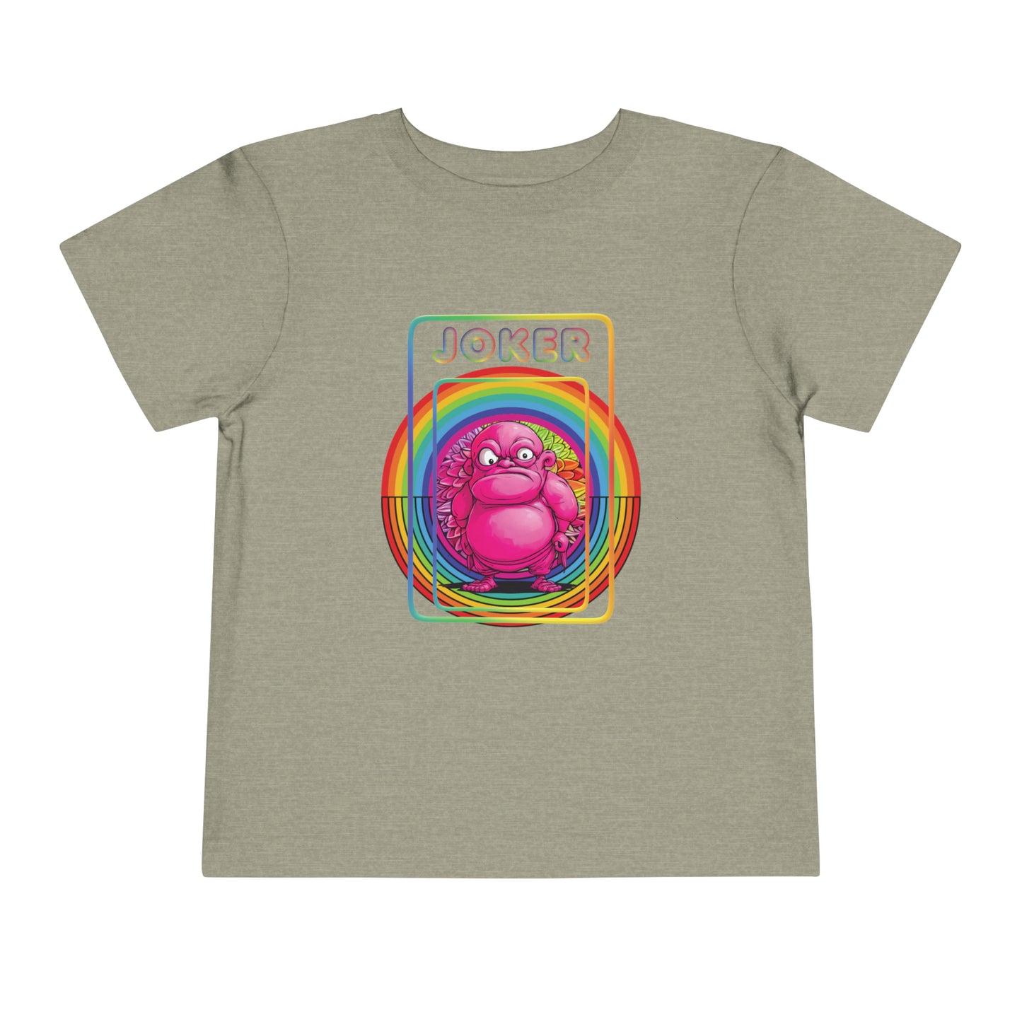 Grumpy Budda Joker Toddler Short Sleeve Tee