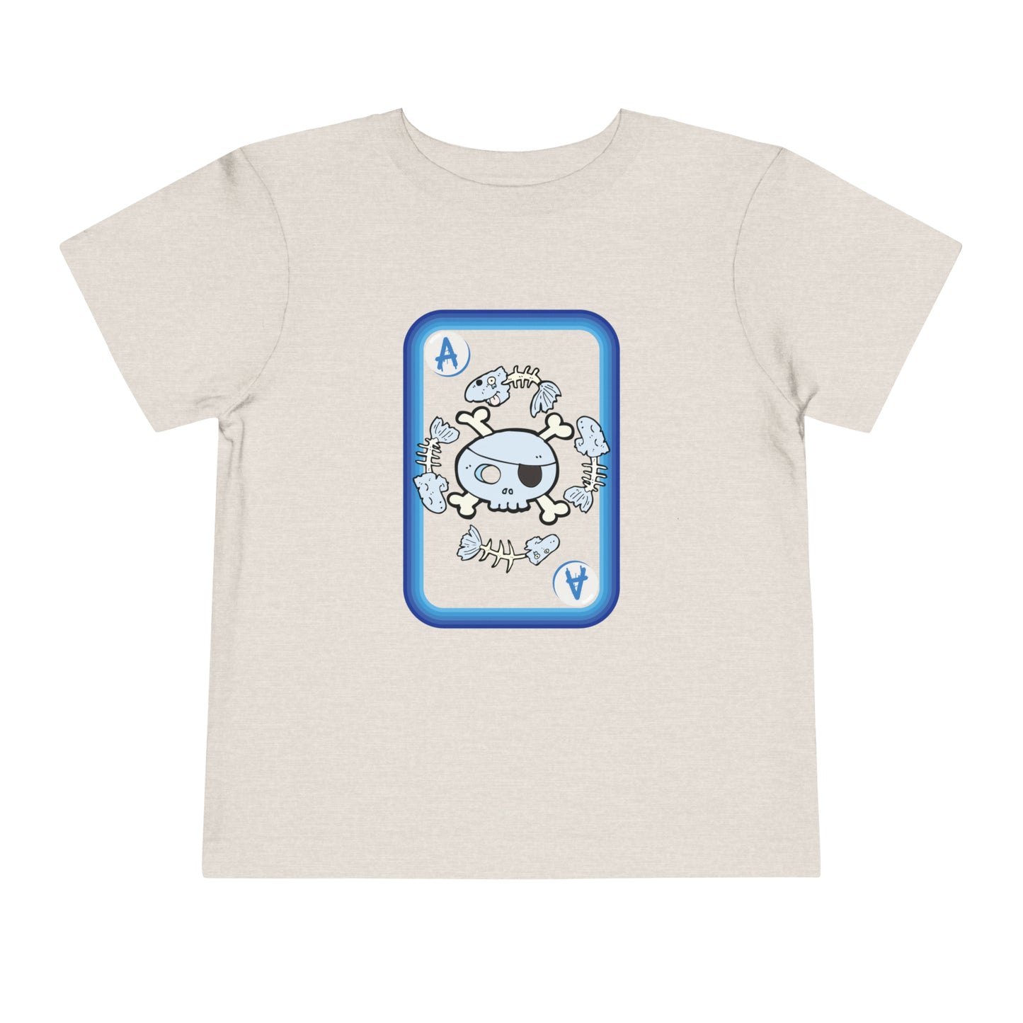 Ace of Fishes Toddler Short Sleeve Tee