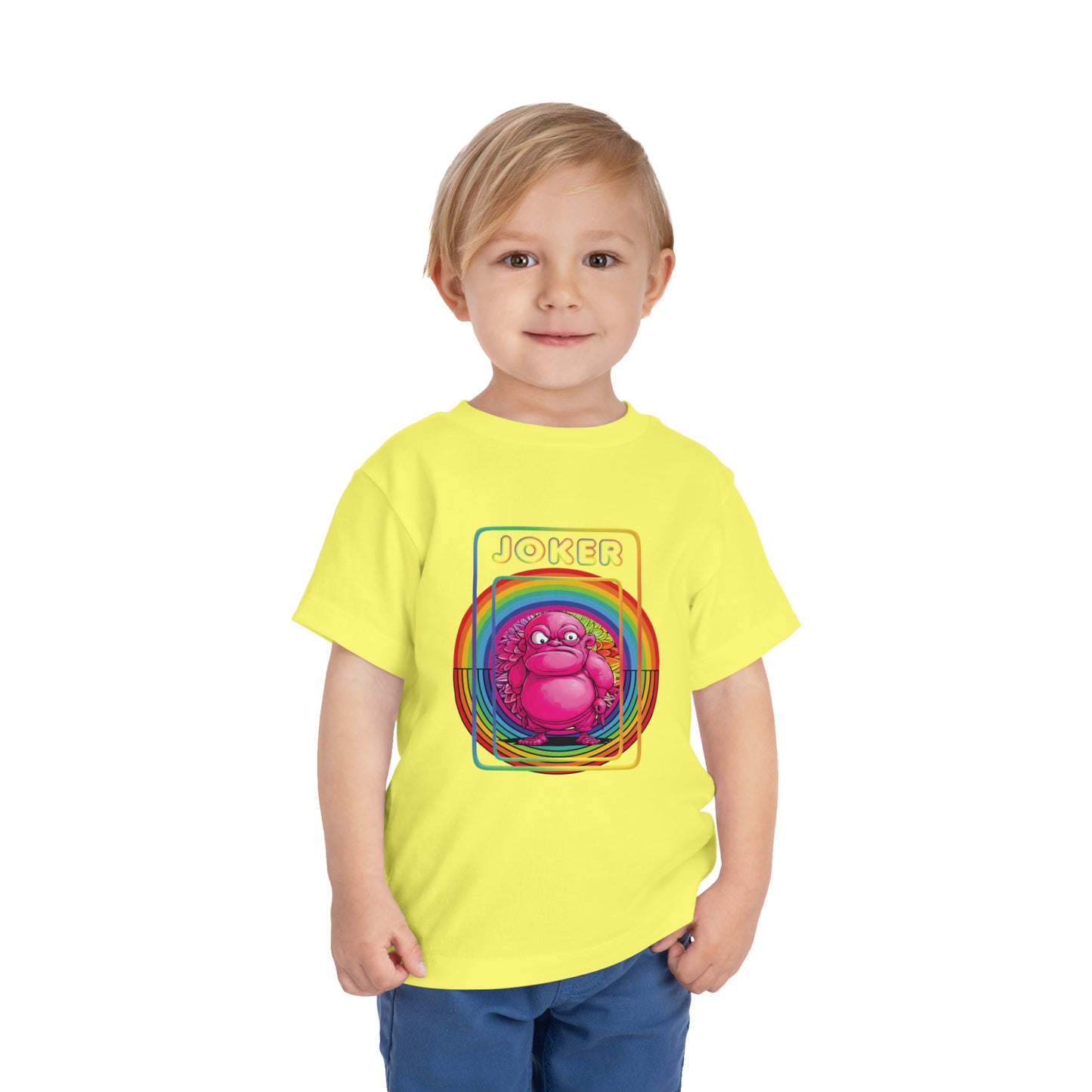 Grumpy Budda Joker Toddler Short Sleeve Tee