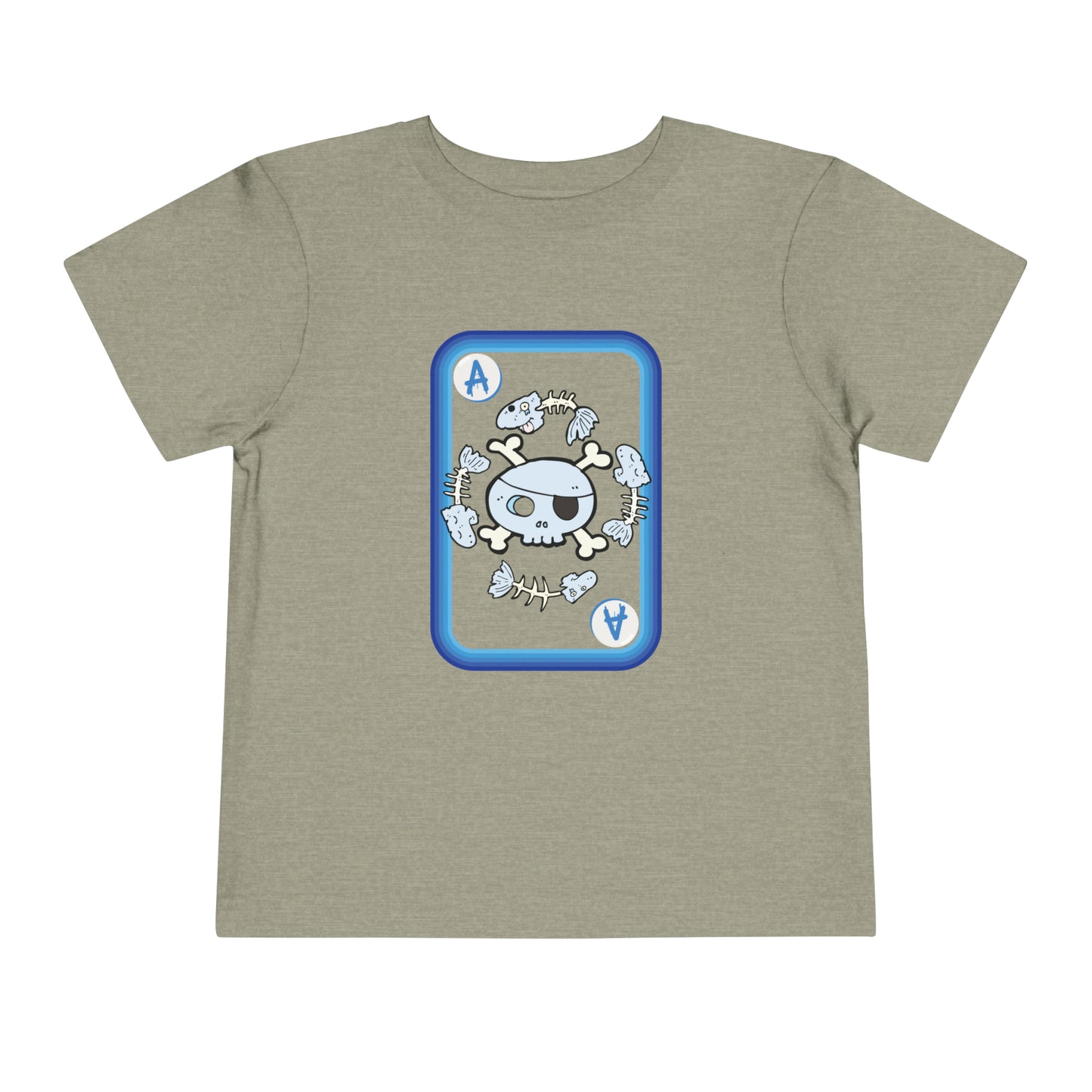 Ace of Fishes Toddler Short Sleeve Tee