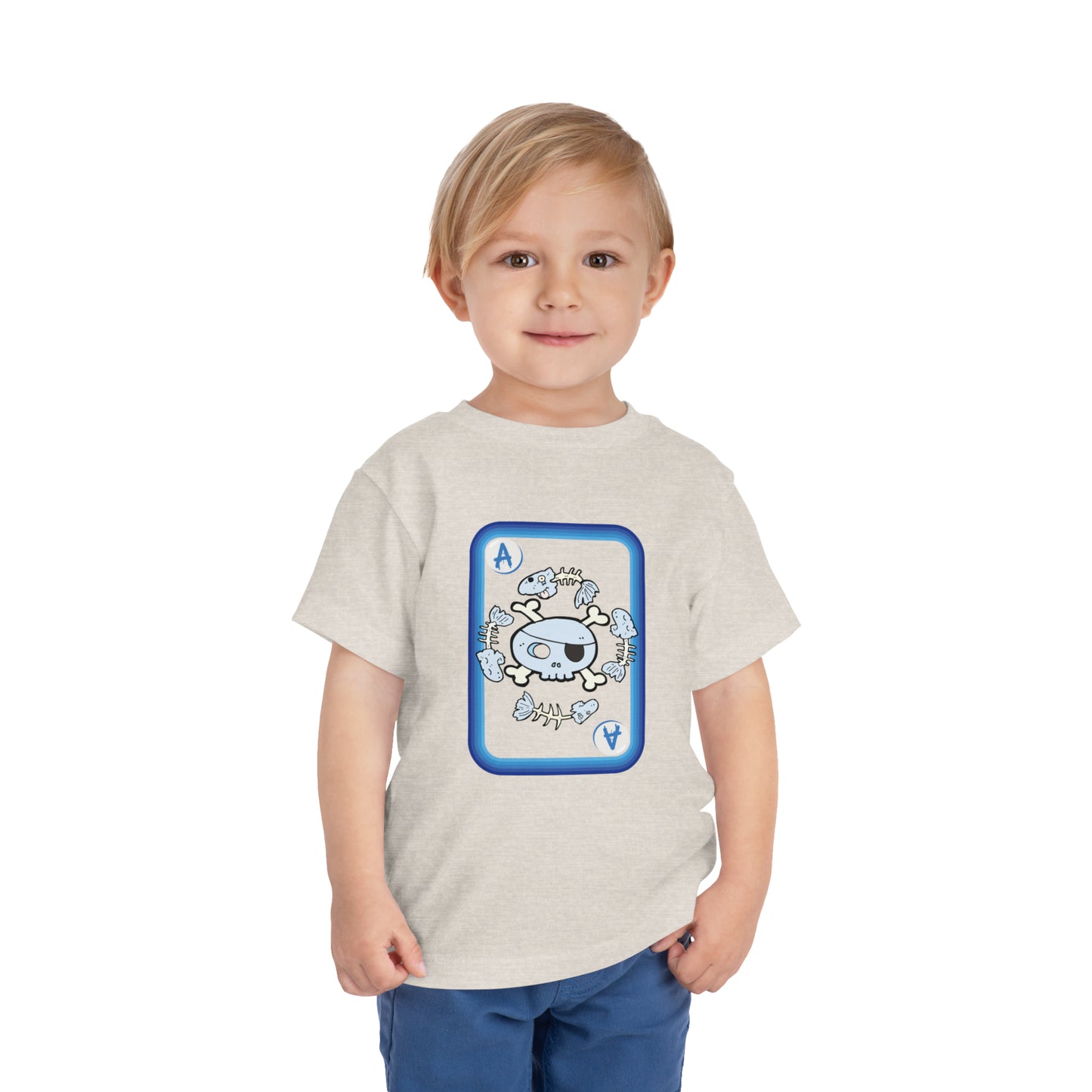 Ace of Fishes Toddler Short Sleeve Tee