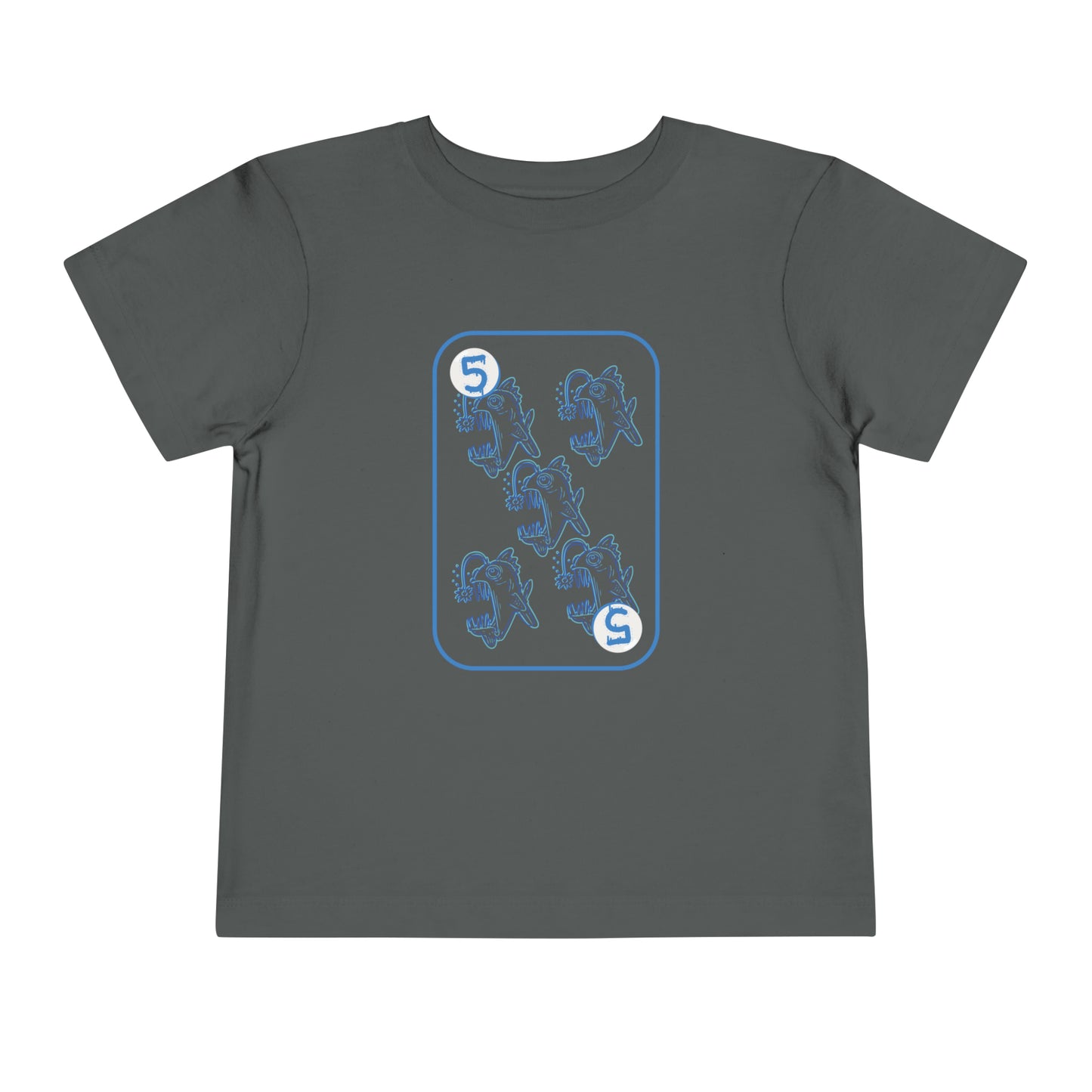 Five of Fishes Toddler Short Sleeve Tee
