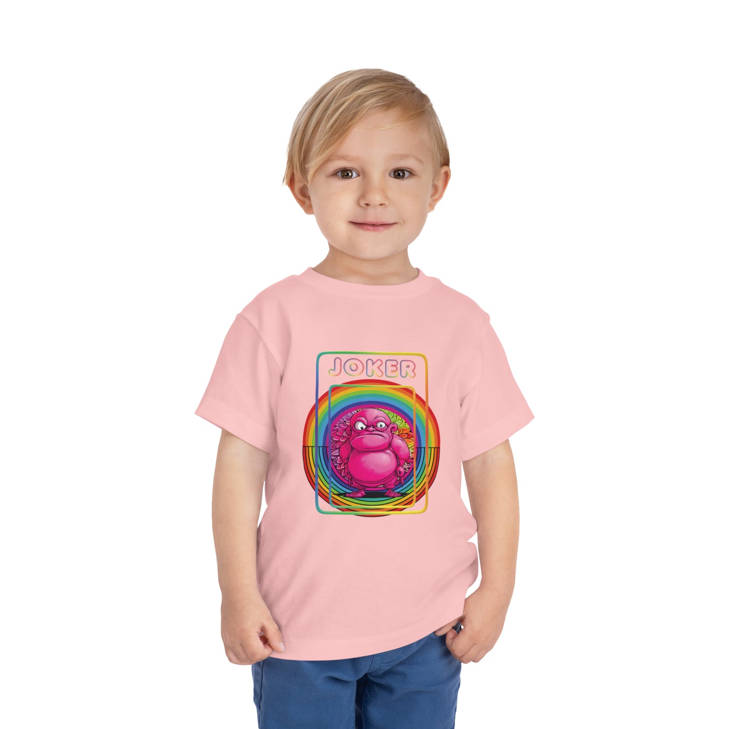 Grumpy Budda Joker Toddler Short Sleeve Tee