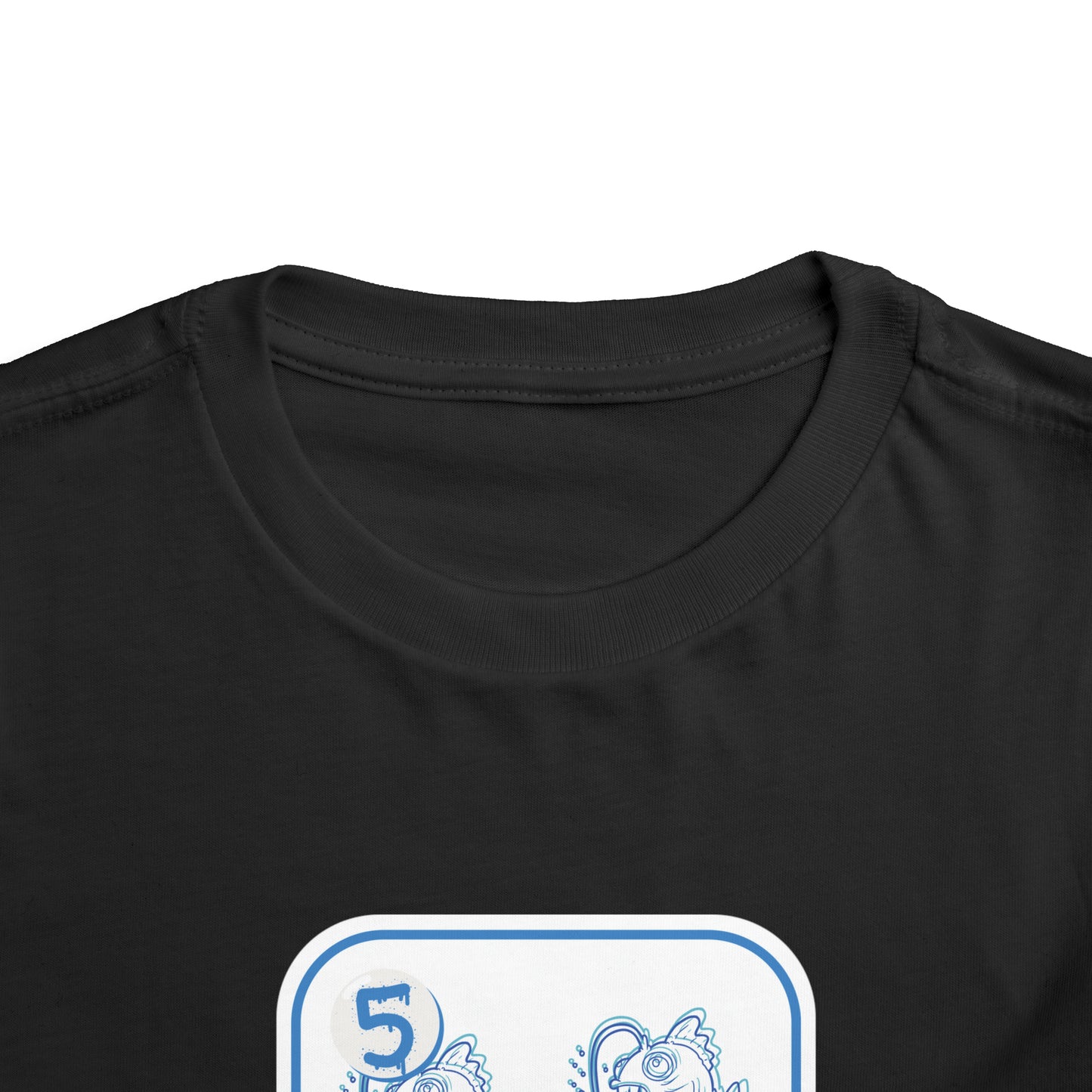 Five of Fishes Toddler Short Sleeve Tee