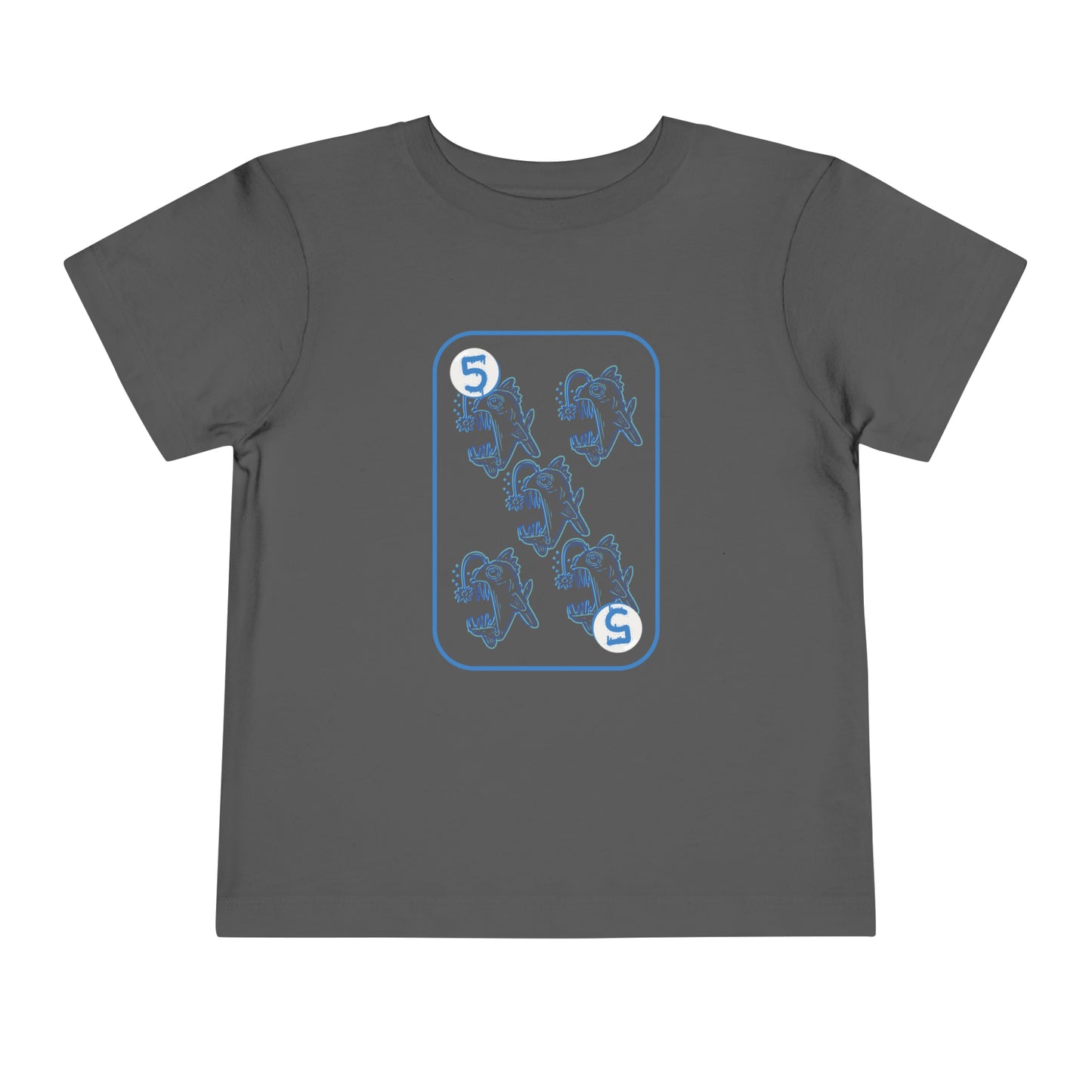 Five of Fishes Toddler Short Sleeve Tee