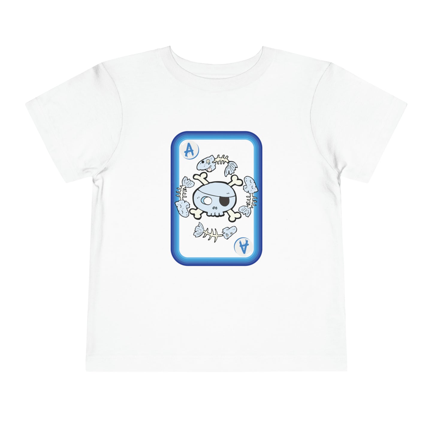 Ace of Fishes Toddler Short Sleeve Tee