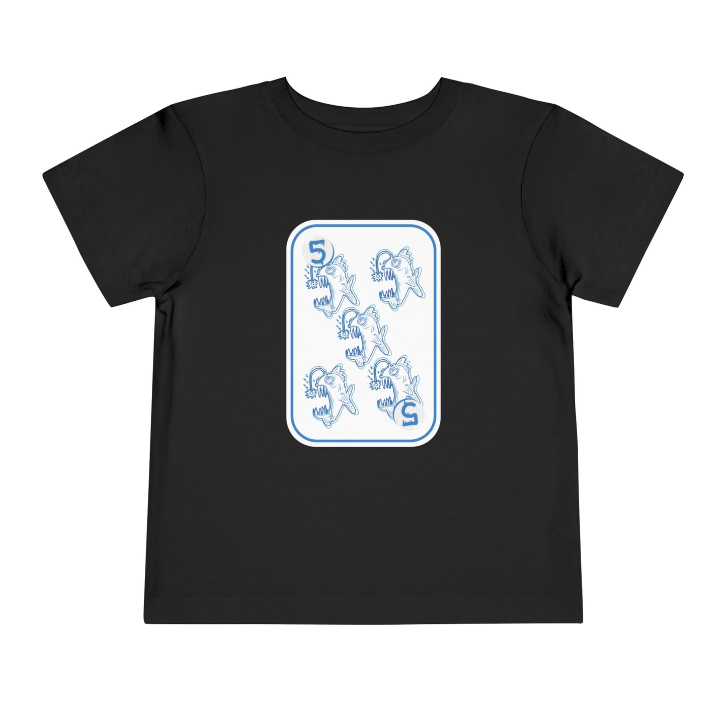 Five of Fishes Toddler Short Sleeve Tee