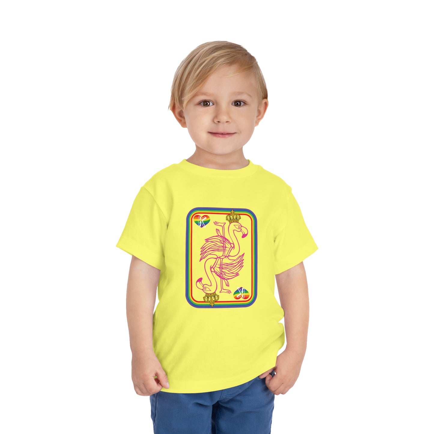 King of Rainbows Toddler Short Sleeve Tee