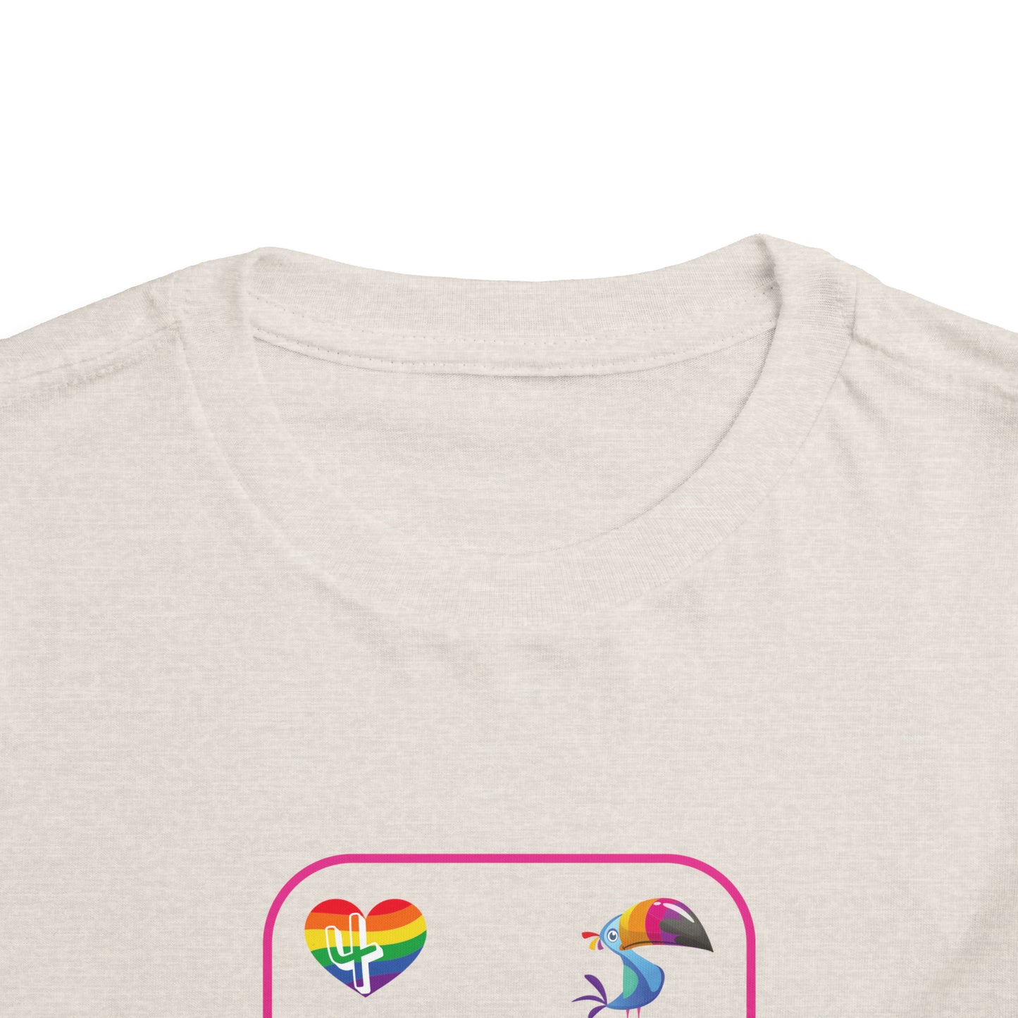 Four of Rainbows Toddler Short Sleeve Tee