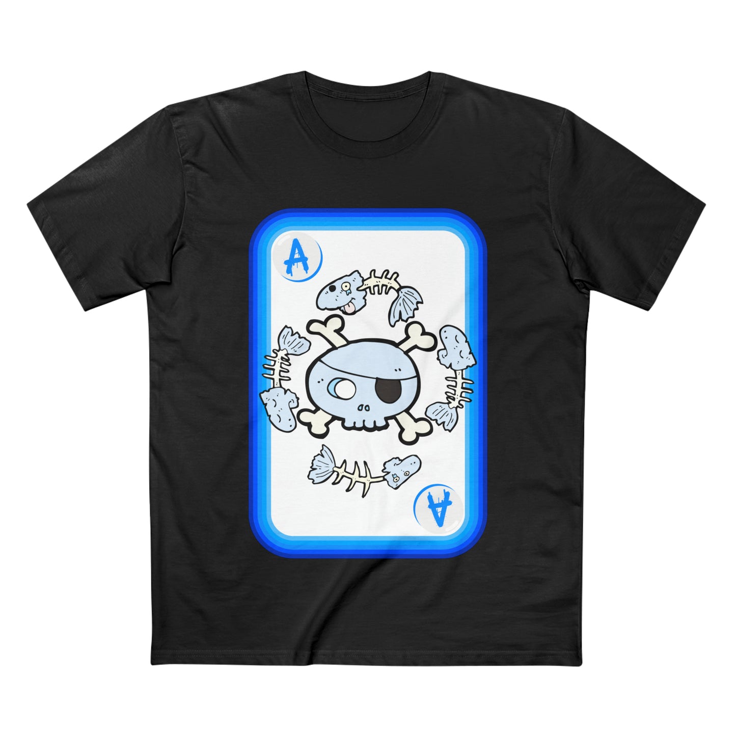 Ace of Fishes、メンズ定番Tシャツ