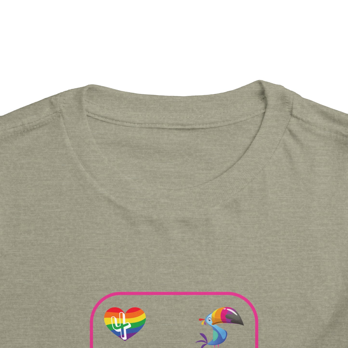Four of Rainbows Toddler Short Sleeve Tee