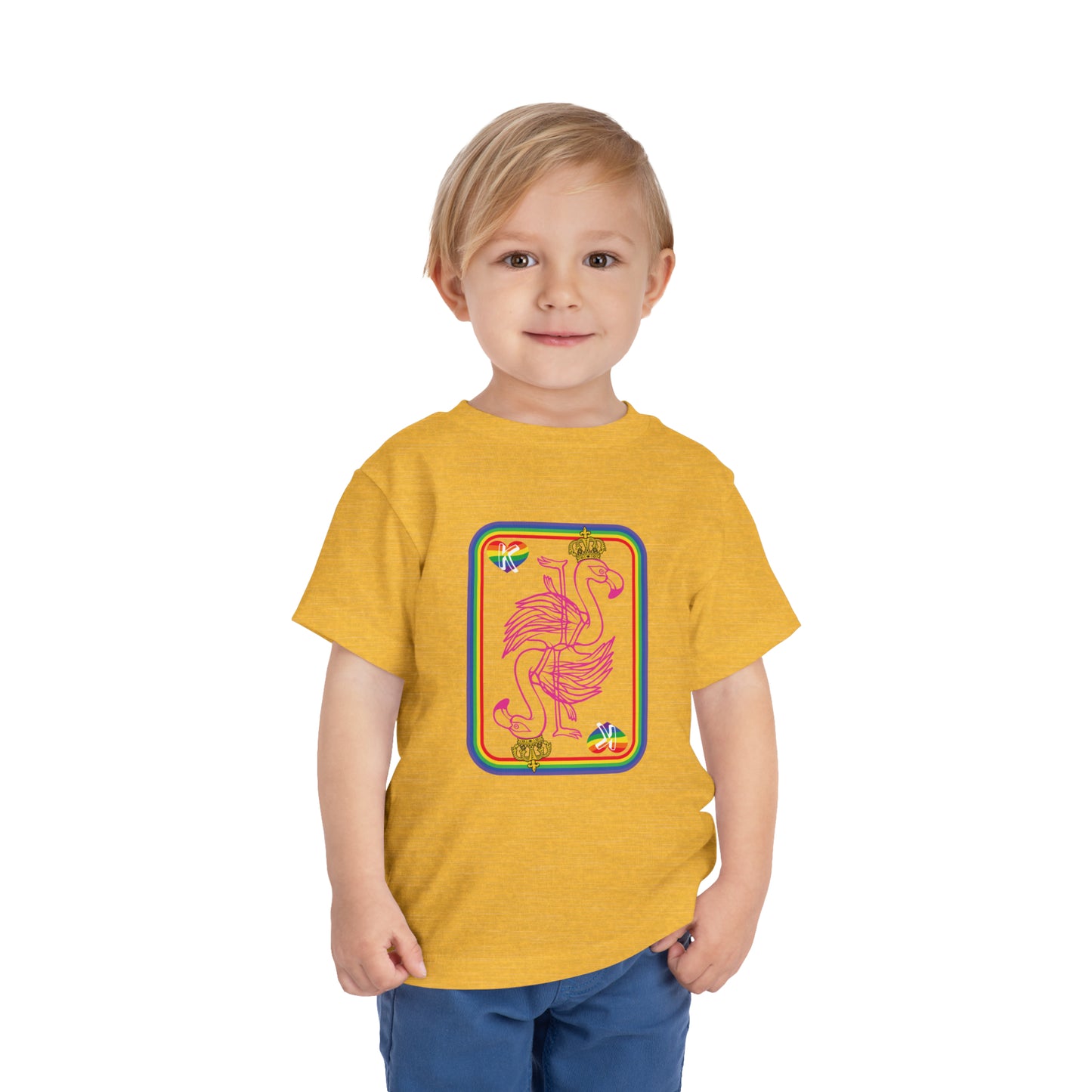 King of Rainbows Toddler Short Sleeve Tee