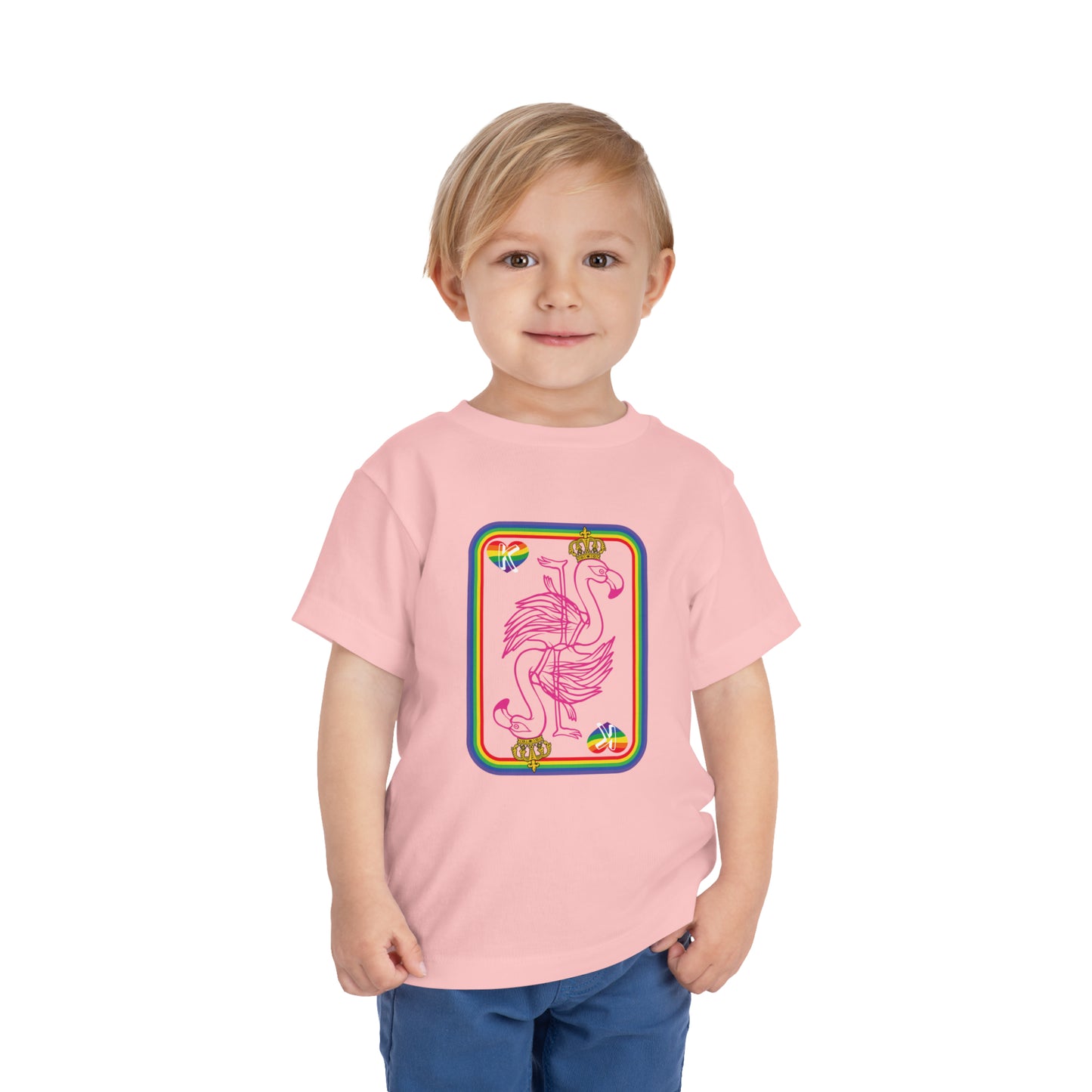 King of Rainbows Toddler Short Sleeve Tee