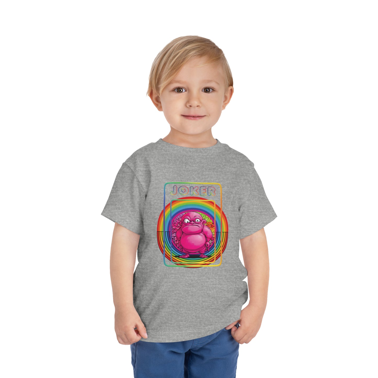 Grumpy Budda Joker Toddler Short Sleeve Tee