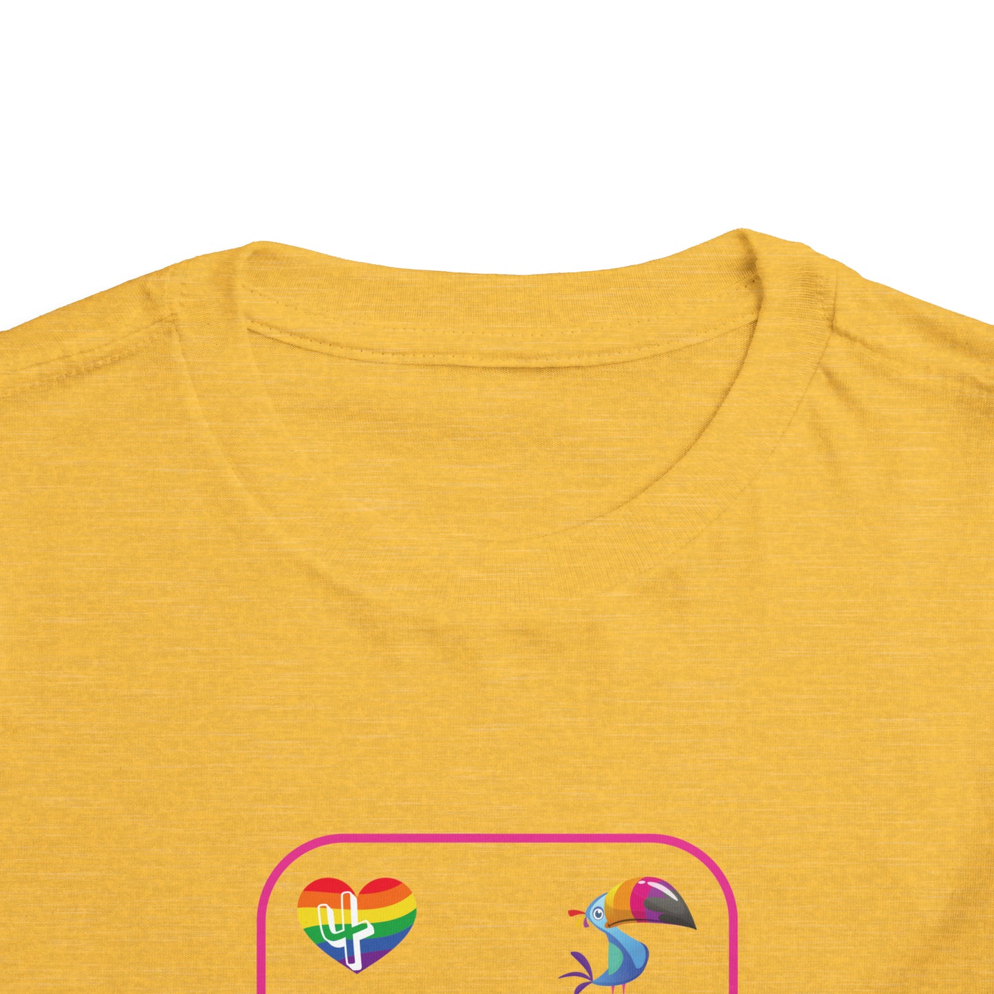 Four of Rainbows Toddler Short Sleeve Tee