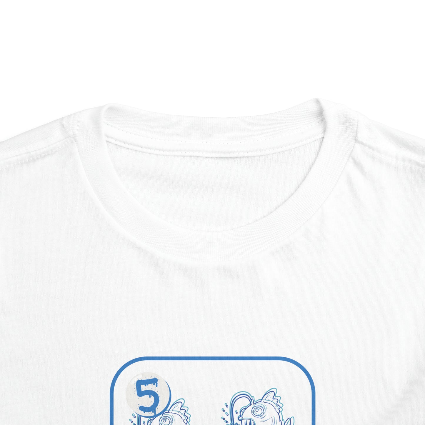 Five of Fishes Toddler Short Sleeve Tee