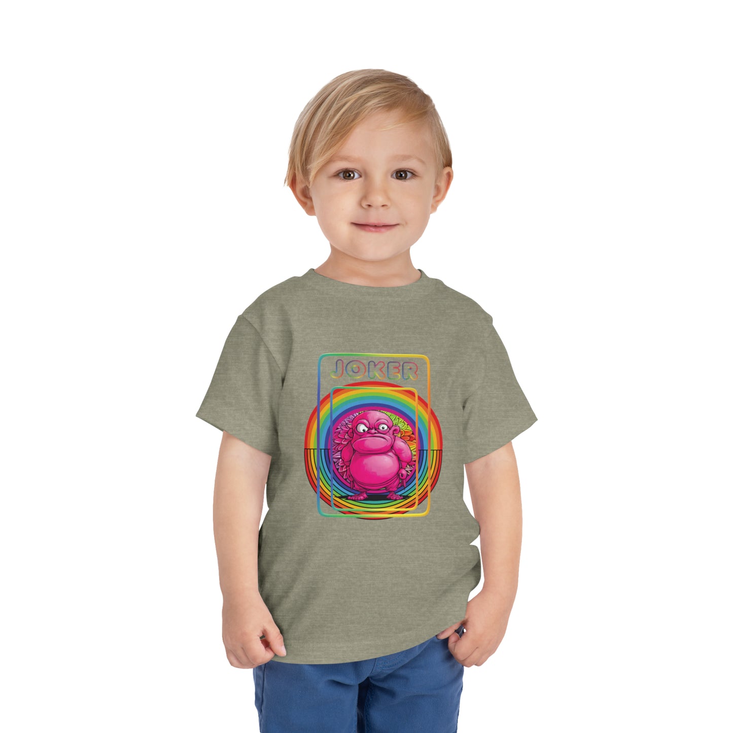 Grumpy Budda Joker Toddler Short Sleeve Tee