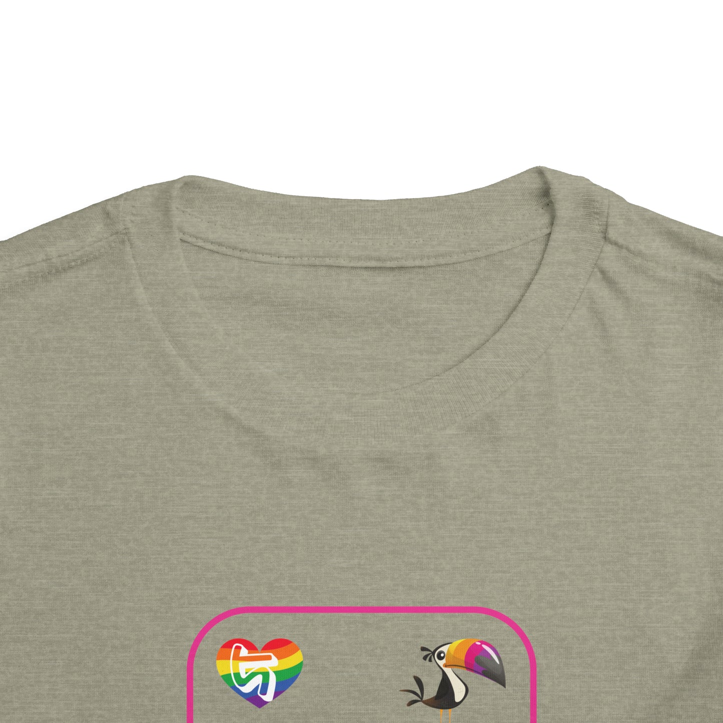 Five of Rainbows Toddler Short Sleeve Tee