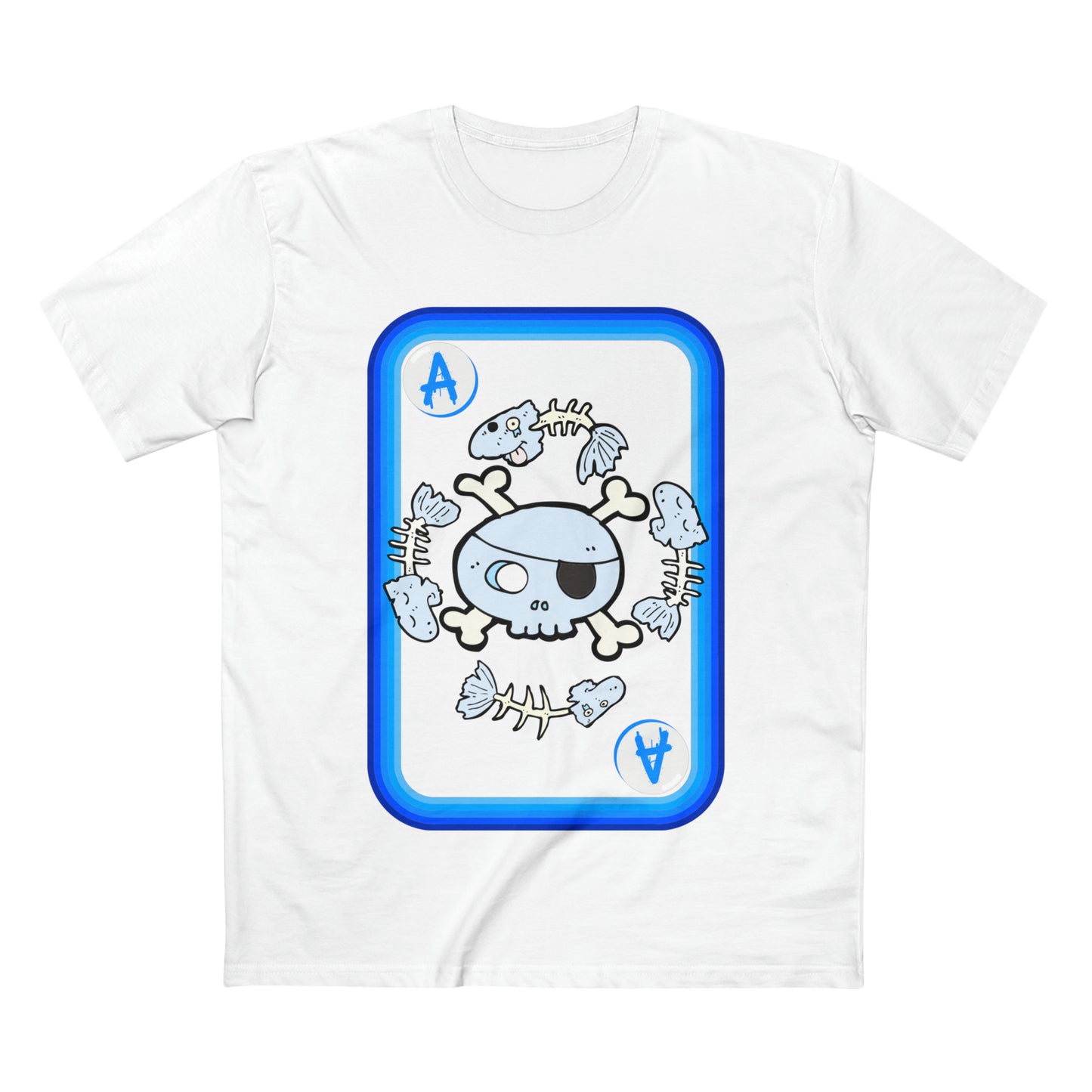 Ace of Fishes、メンズ定番Tシャツ