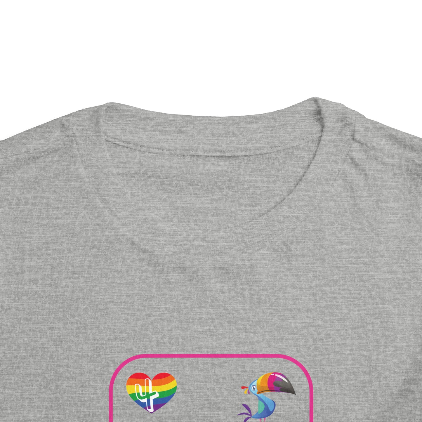Four of Rainbows Toddler Short Sleeve Tee