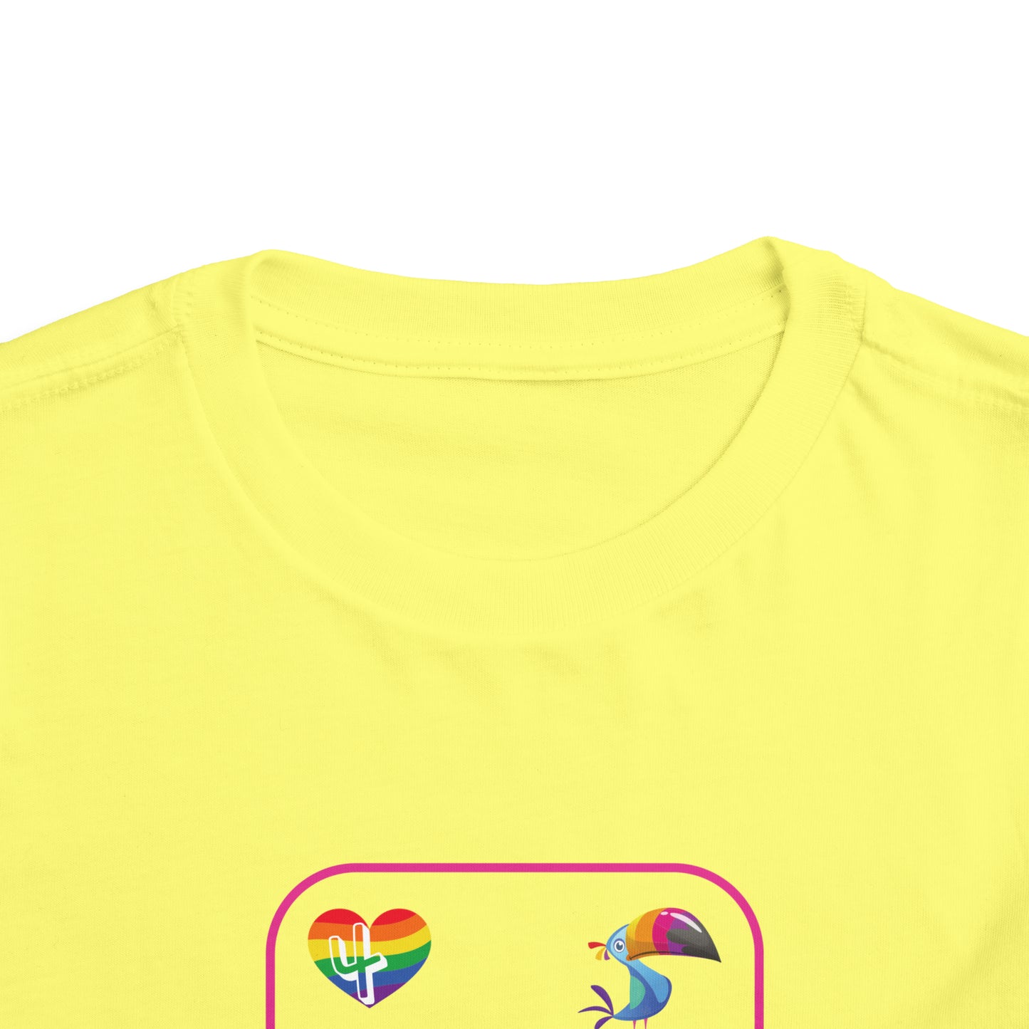 Four of Rainbows Toddler Short Sleeve Tee