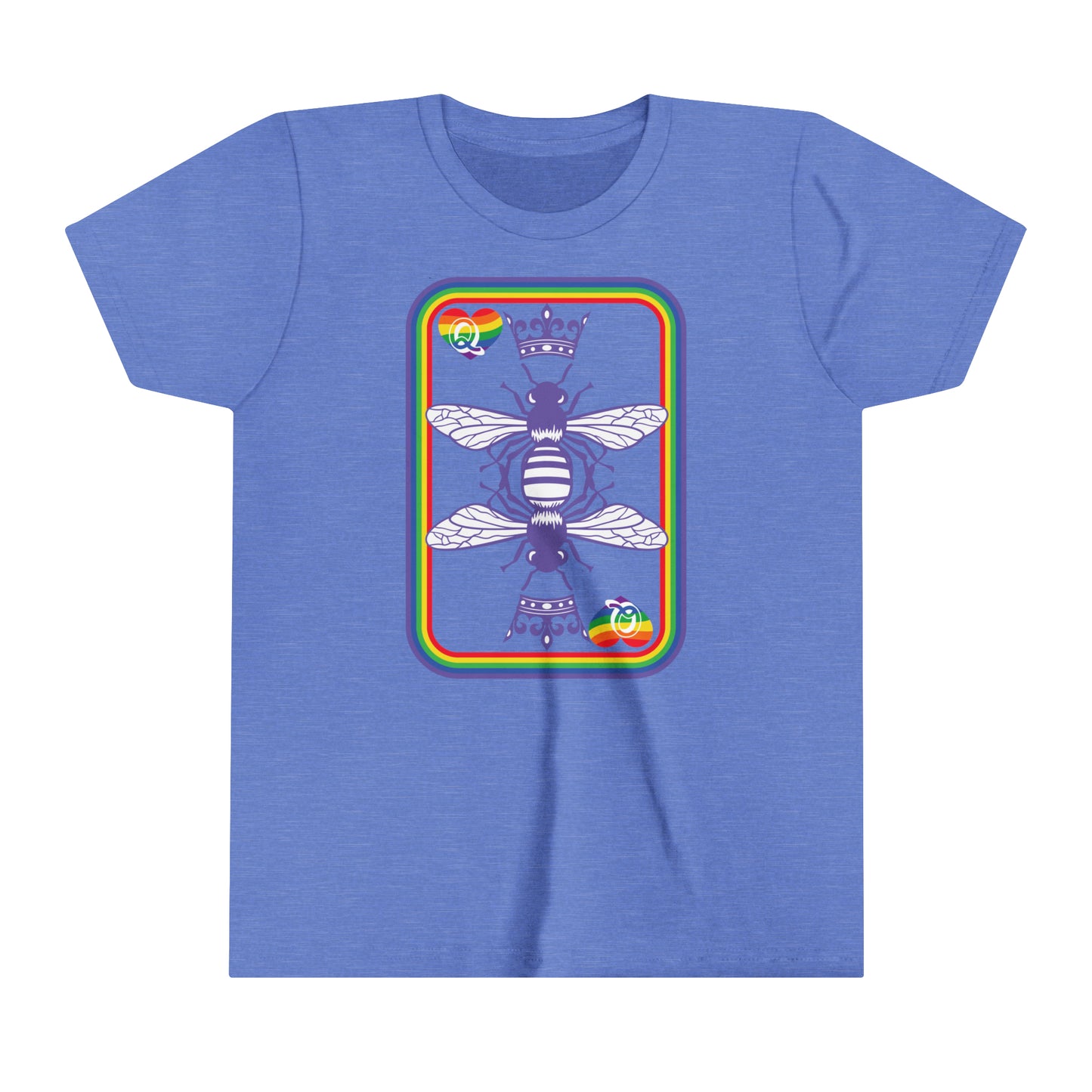 Queen of Rainbows Youth Short Sleeve Tee