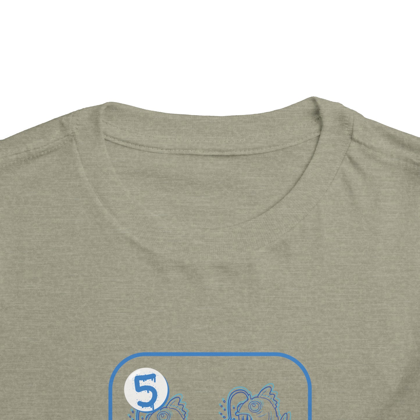 Five of Fishes Toddler Short Sleeve Tee
