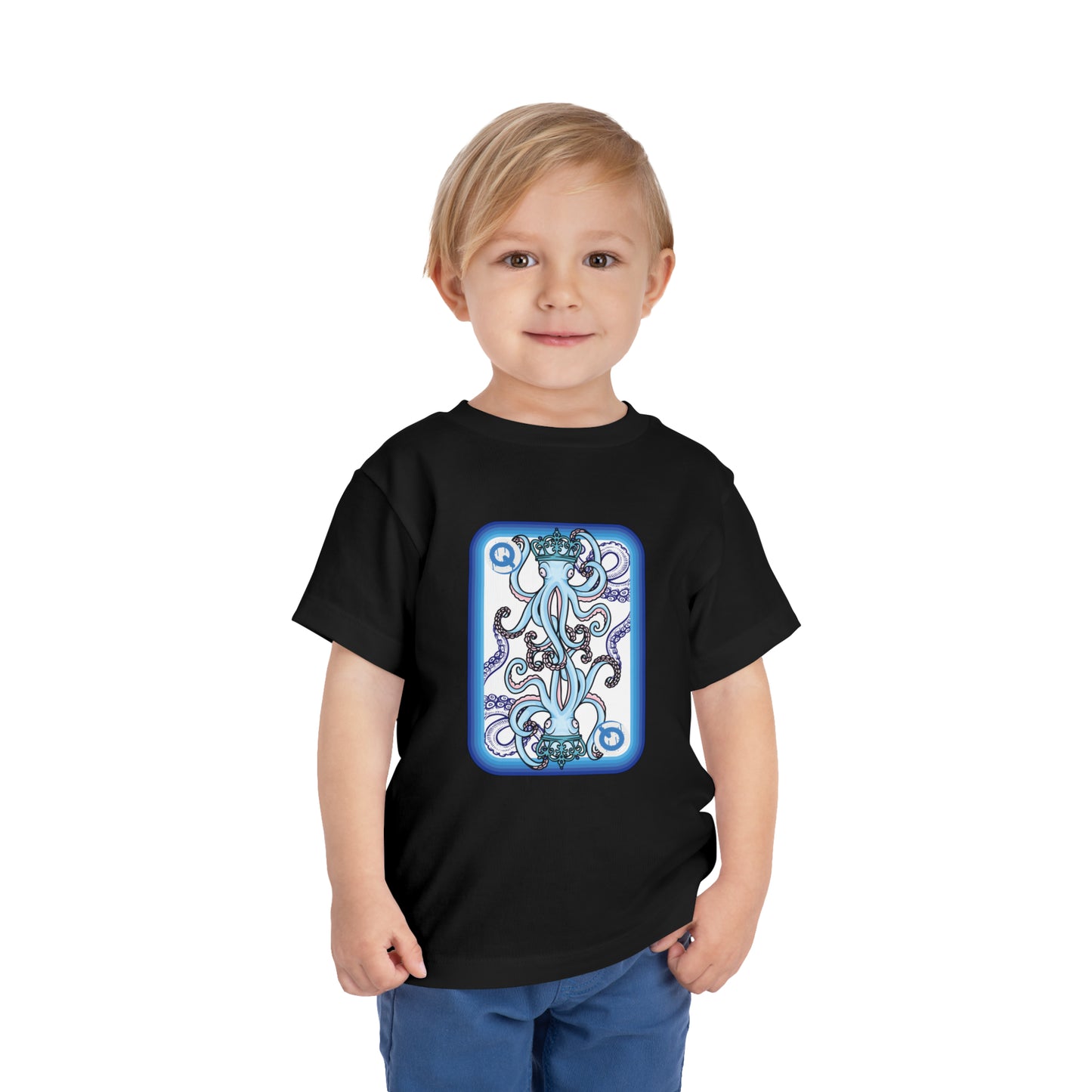 Queen of Fishes Toddler Short Sleeve Tee