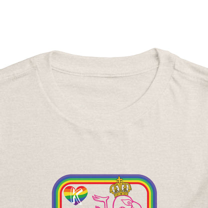King of Rainbows Toddler Short Sleeve Tee