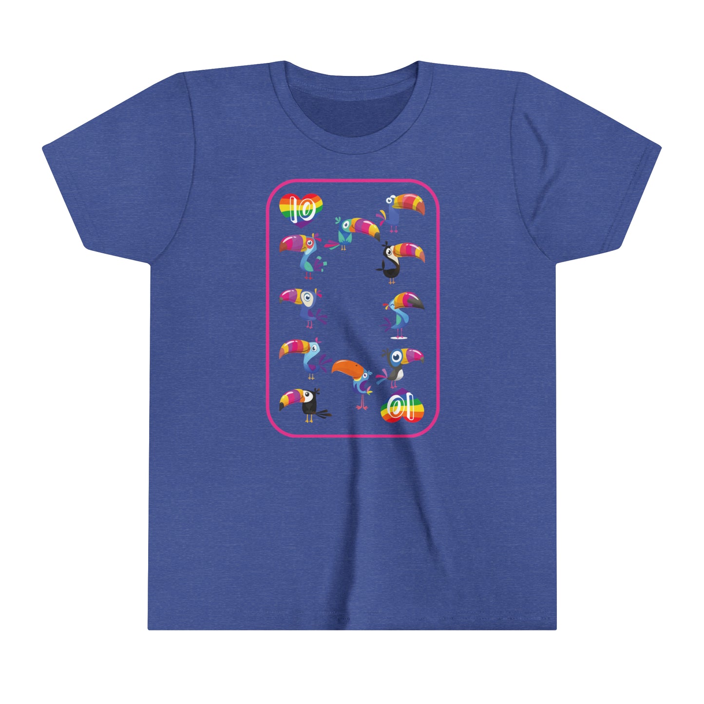 Ten of Rainbows Youth Short Sleeve Tee